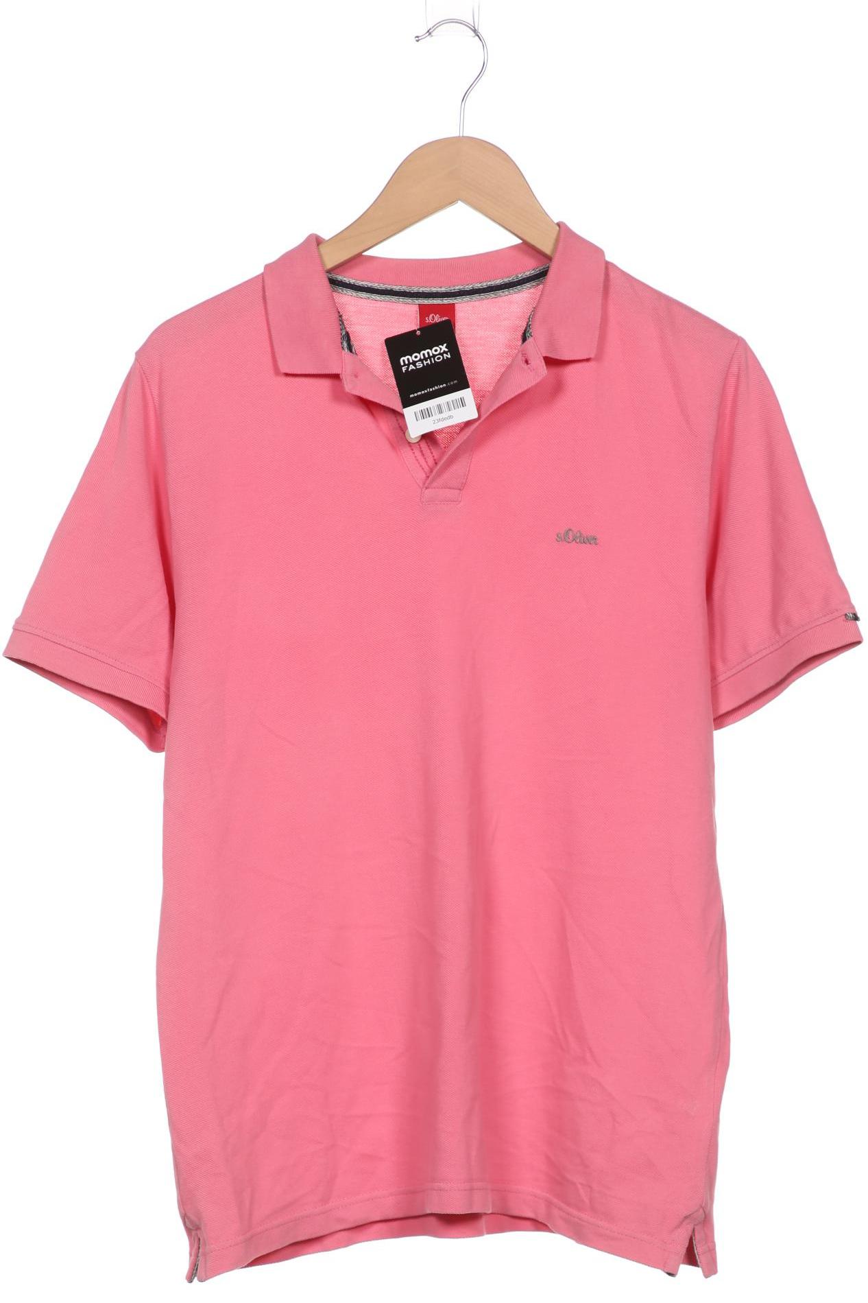 

s.Oliver Herren Poloshirt, pink, Gr. 48