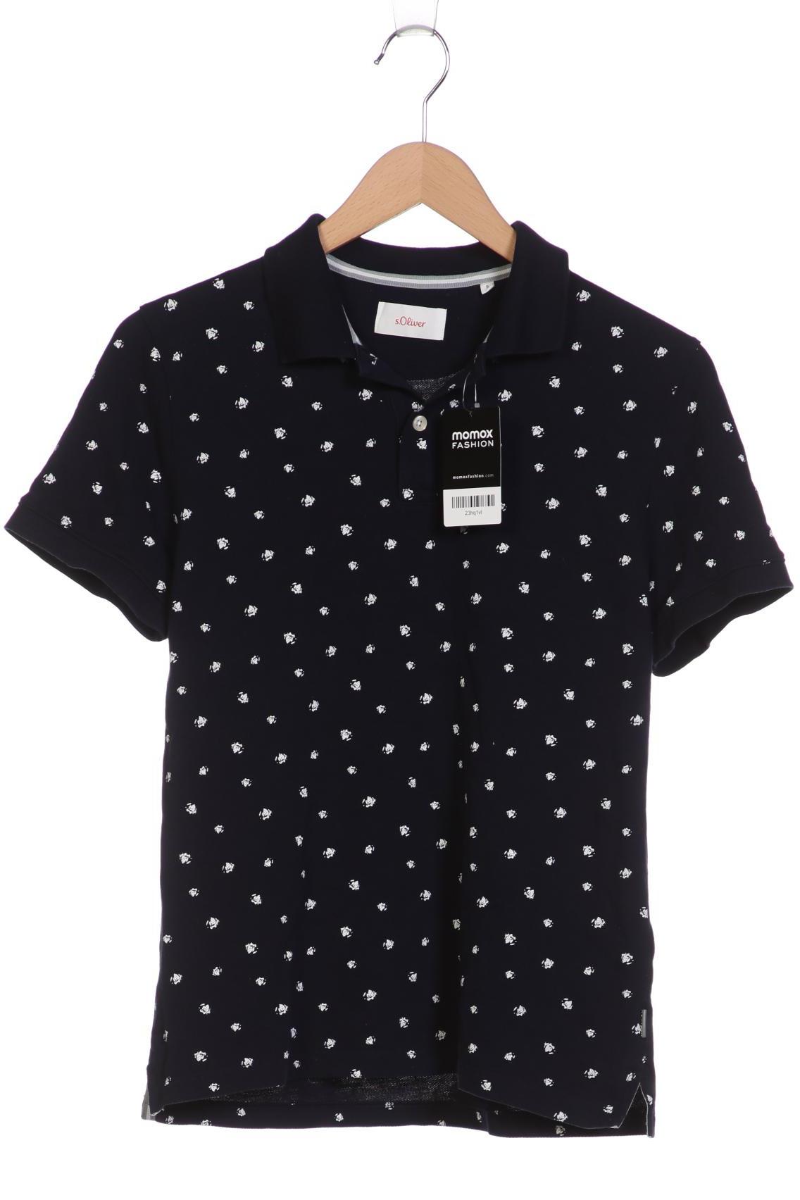 

s.Oliver Herren Poloshirt, marineblau, Gr. 46