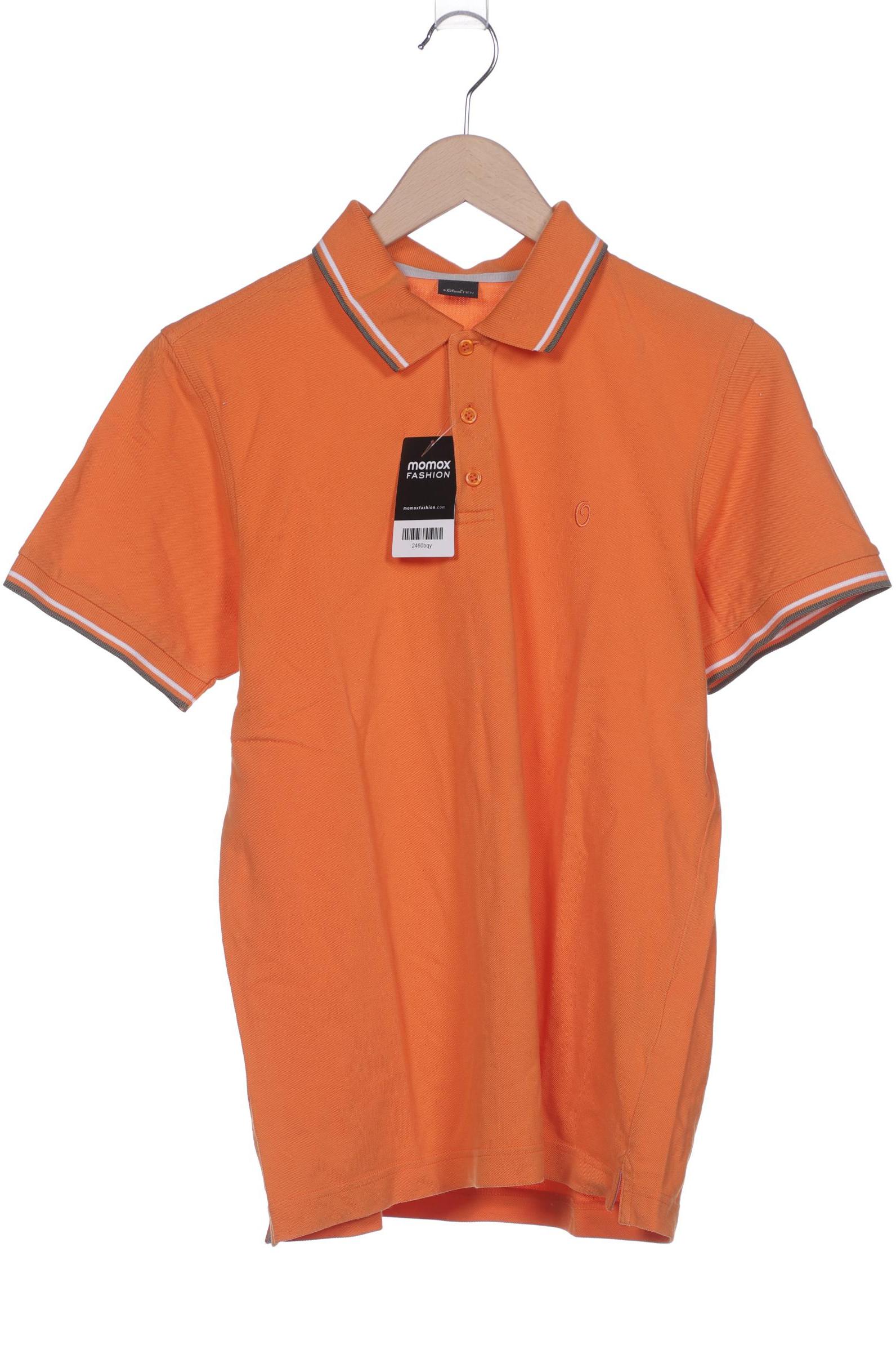 

s.Oliver Herren Poloshirt, orange, Gr. 48
