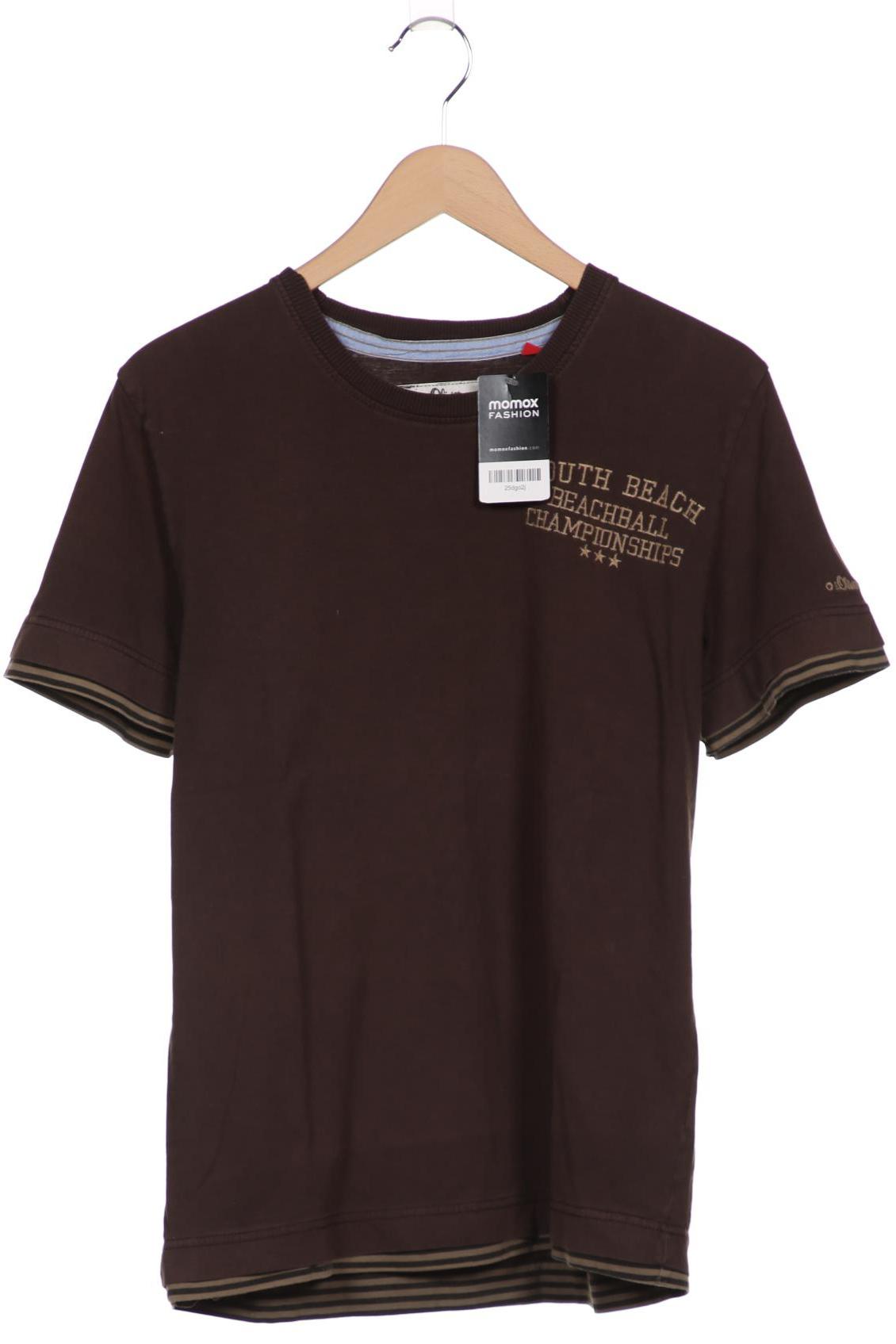 

s.Oliver Herren T-Shirt, braun