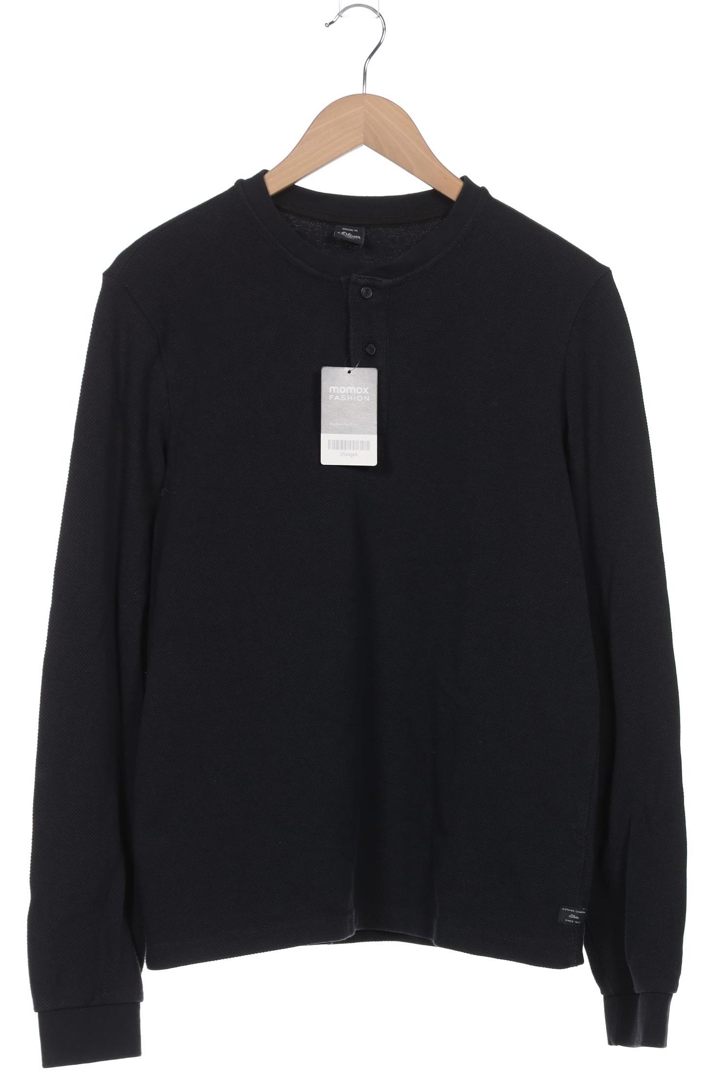 

s.Oliver Herren Sweatshirt, marineblau, Gr. 52