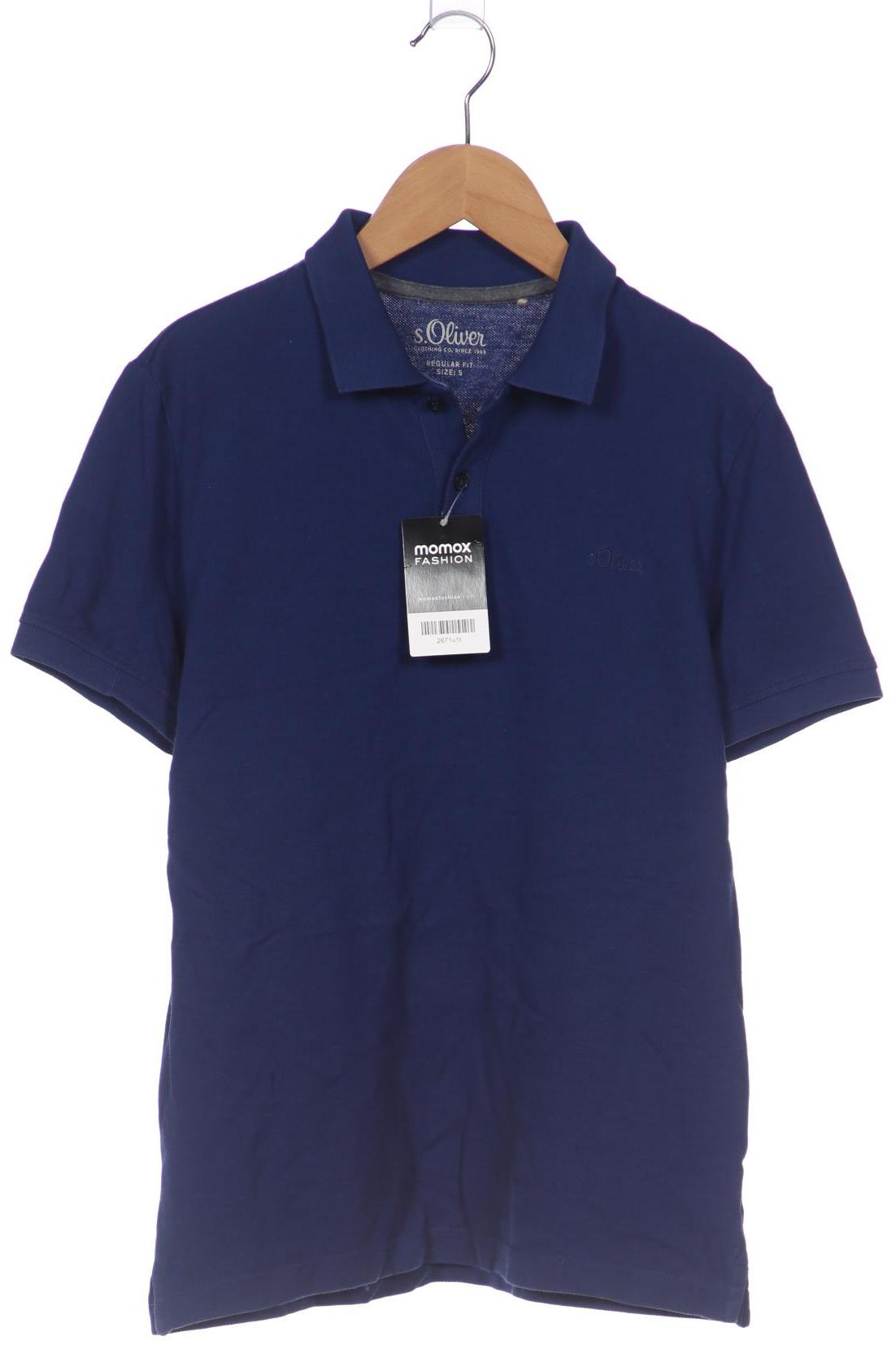 

s.Oliver Herren Poloshirt, marineblau, Gr. 46