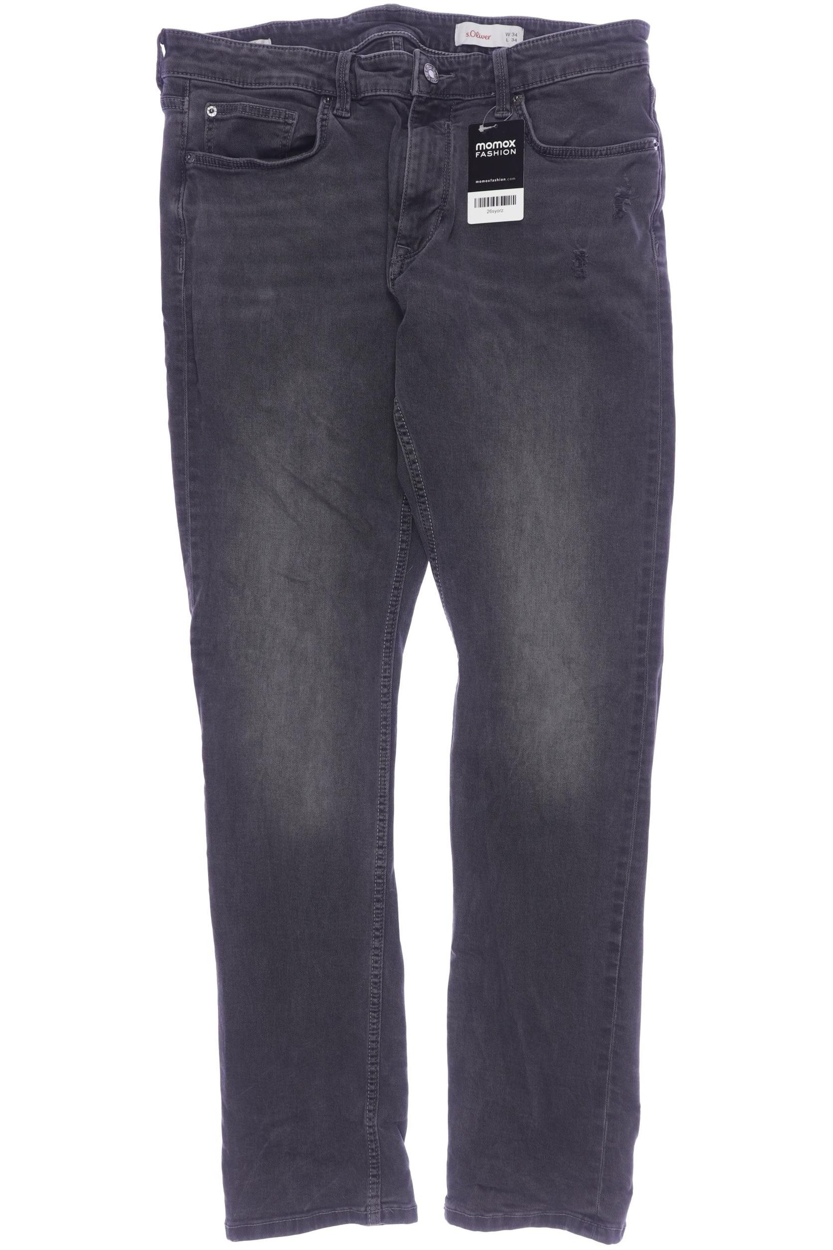 

s.Oliver Herren Jeans, grau, Gr. 34