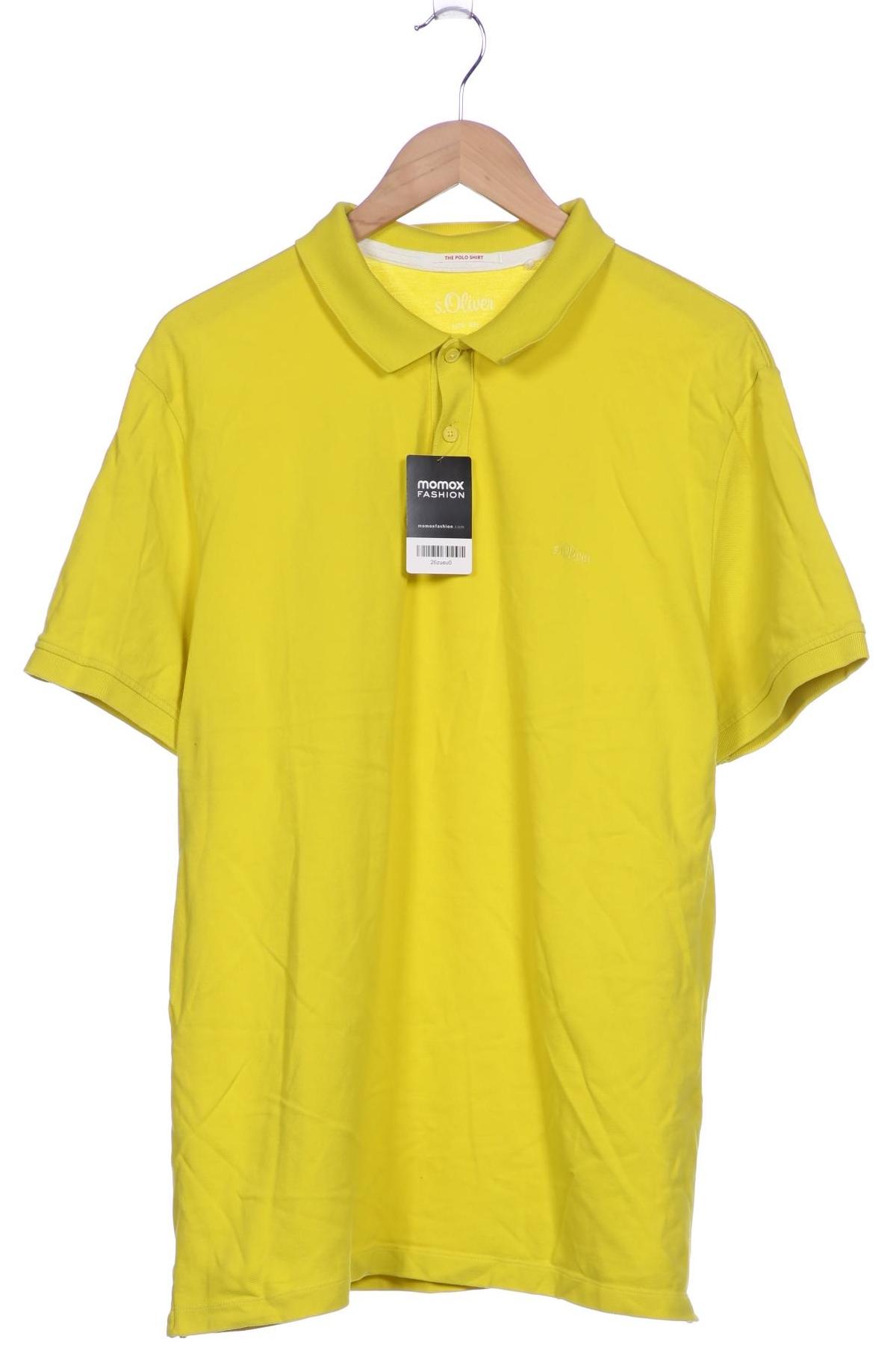 

s.Oliver Herren Poloshirt, gelb, Gr. 56