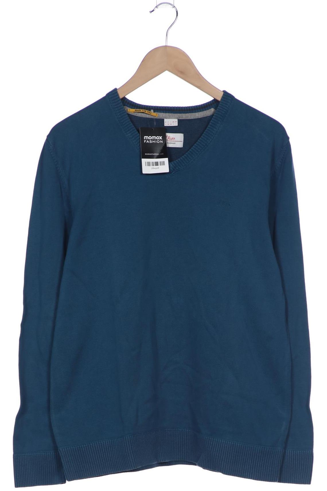 

s.Oliver Herren Pullover, blau, Gr. 52