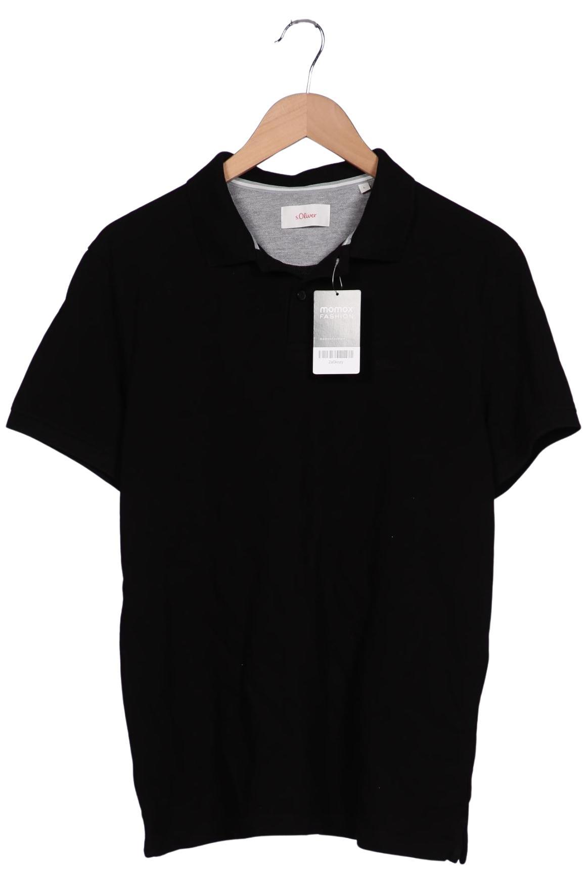 

s.Oliver Herren Poloshirt, schwarz, Gr. 52