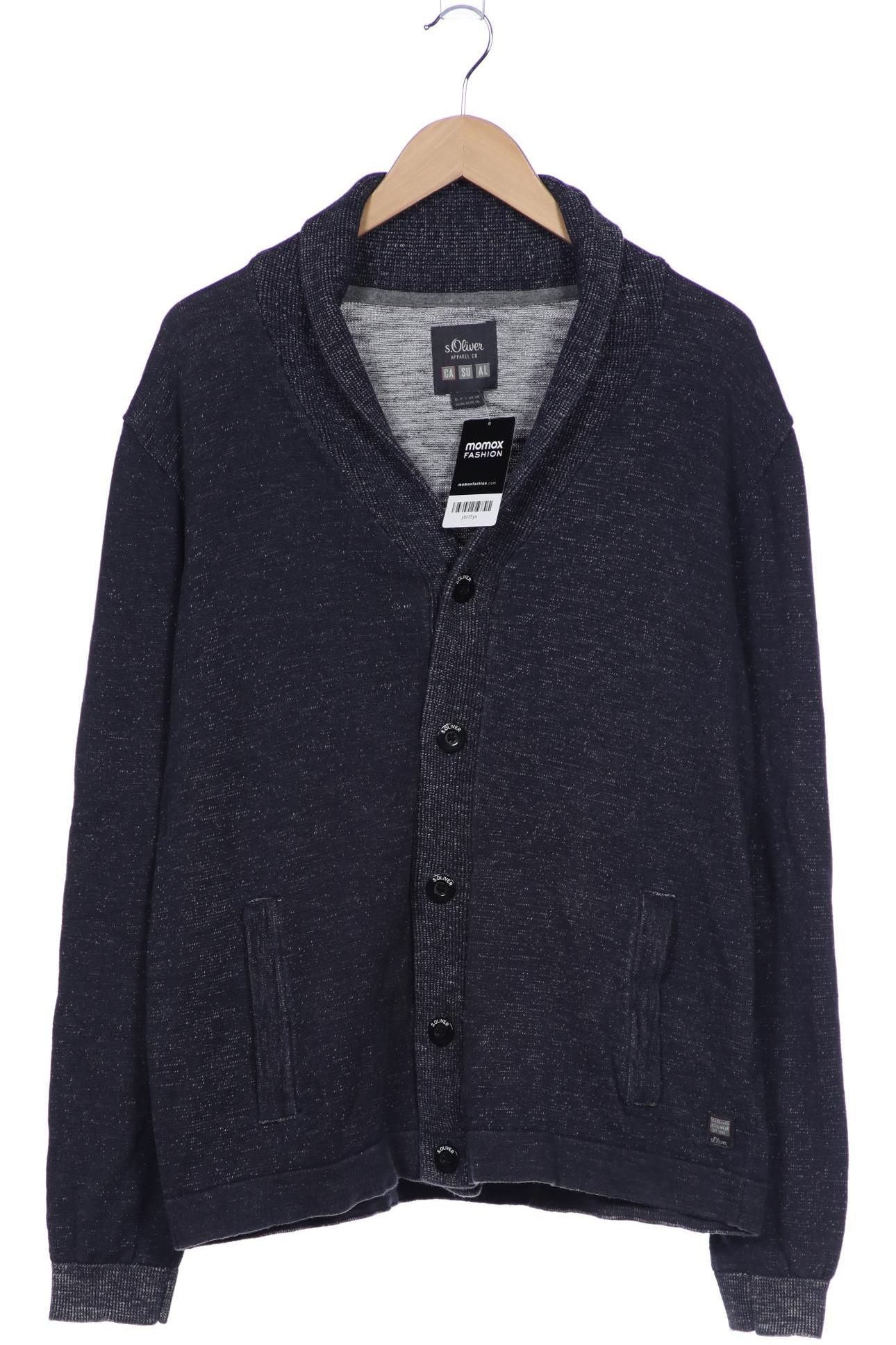 

s.Oliver Herren Strickjacke, marineblau, Gr. 56