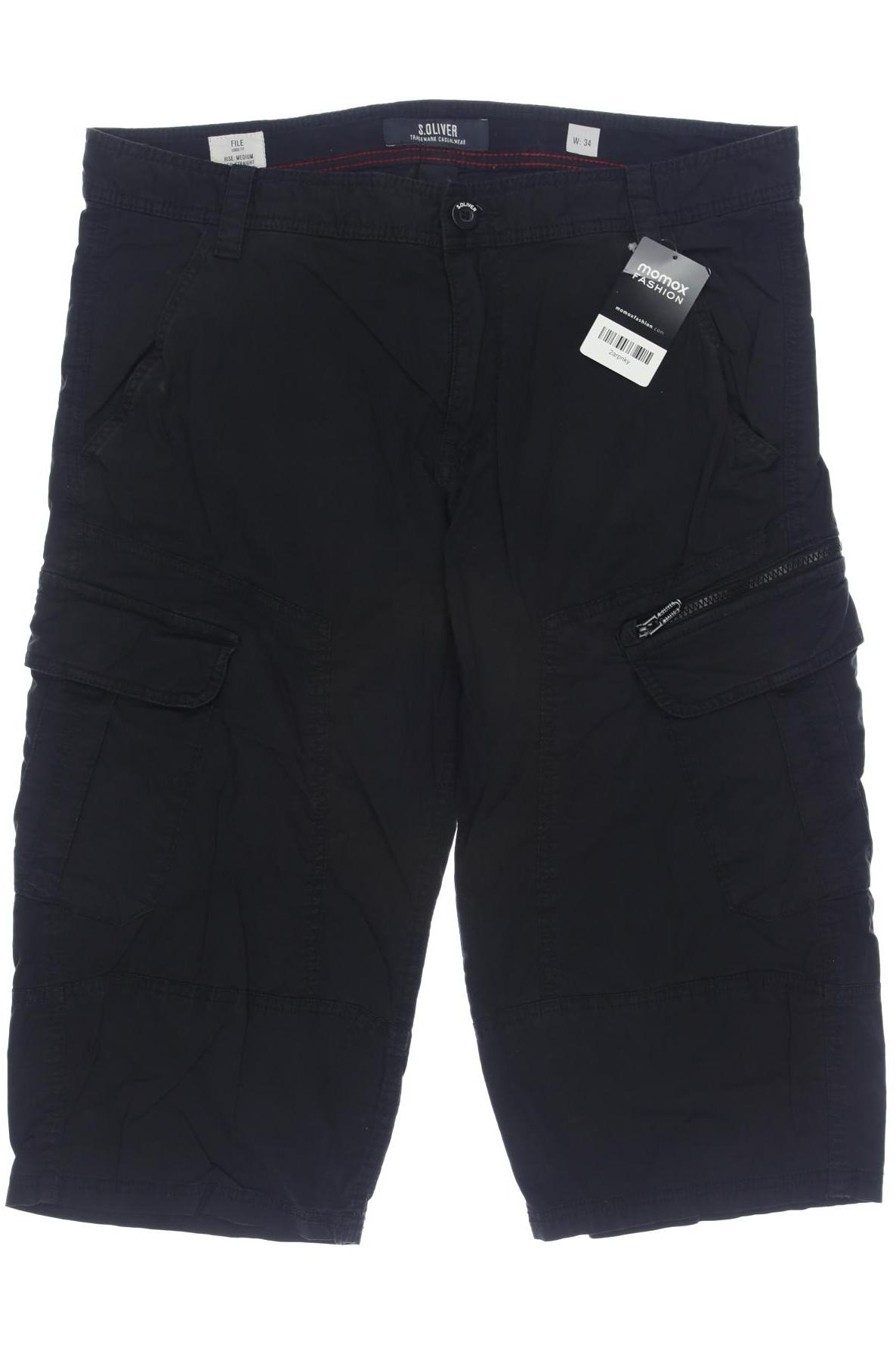 

s.Oliver Herren Shorts, schwarz, Gr. 34