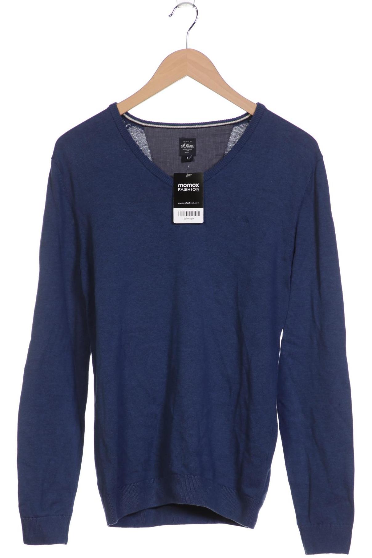 

s.Oliver Herren Pullover, blau, Gr. 46
