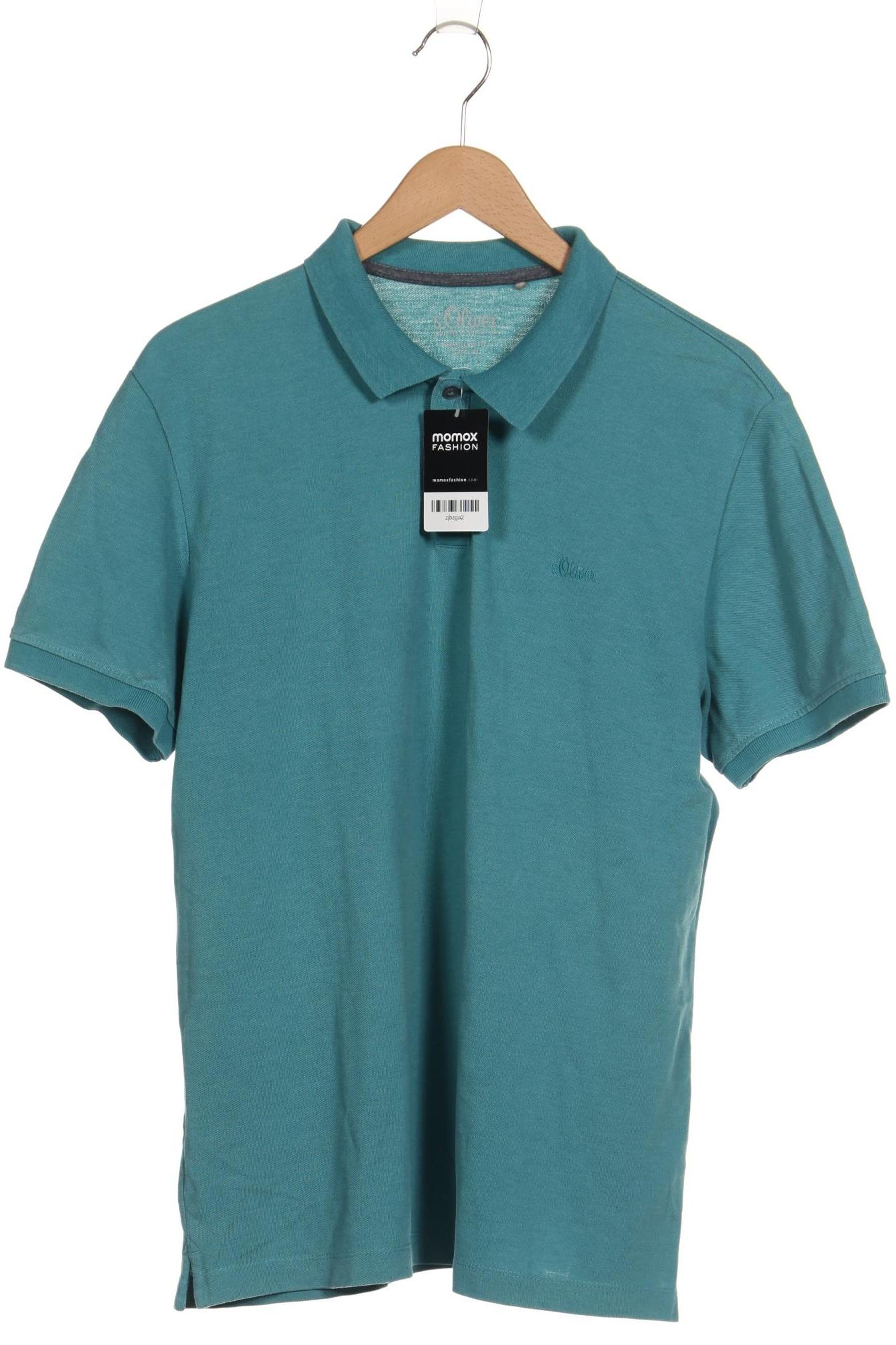 

s.Oliver Herren Poloshirt, türkis, Gr. 54