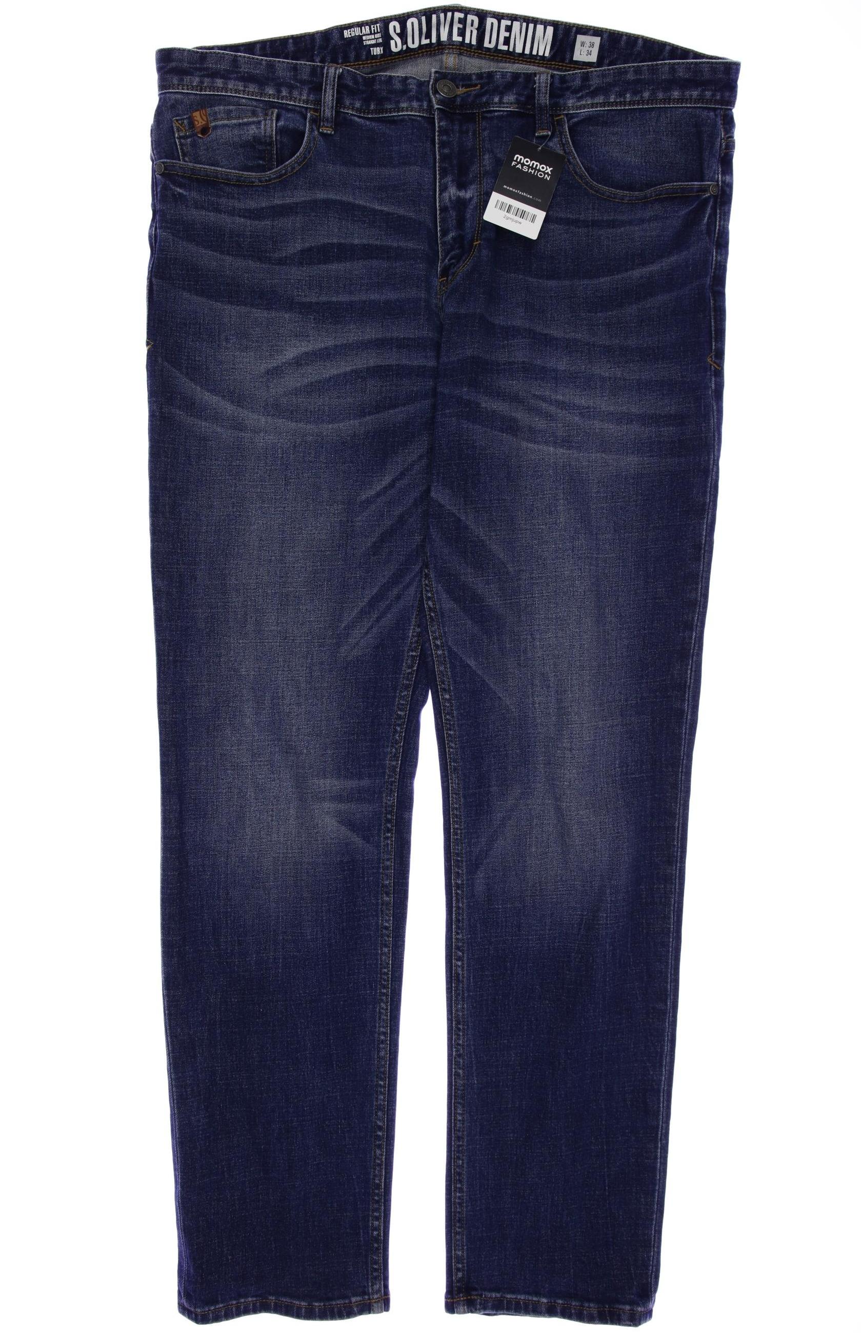 

s.Oliver Herren Jeans, marineblau, Gr. 38