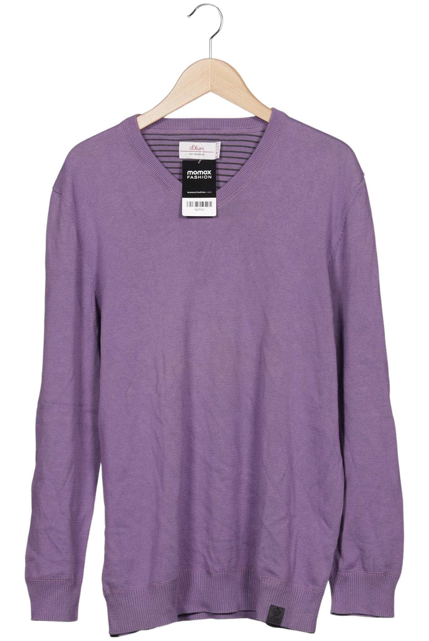 

s.Oliver Herren Pullover, flieder, Gr. 54
