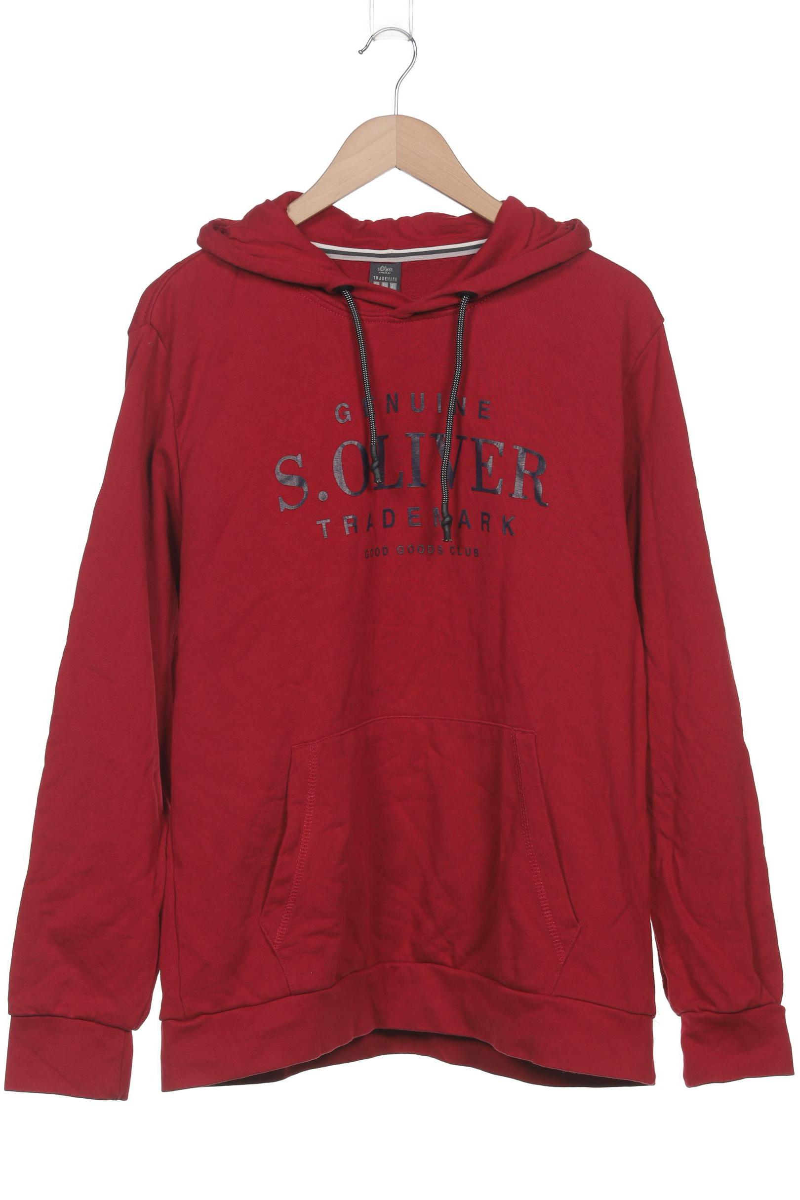 

s.Oliver Herren Kapuzenpullover, rot, Gr. 54