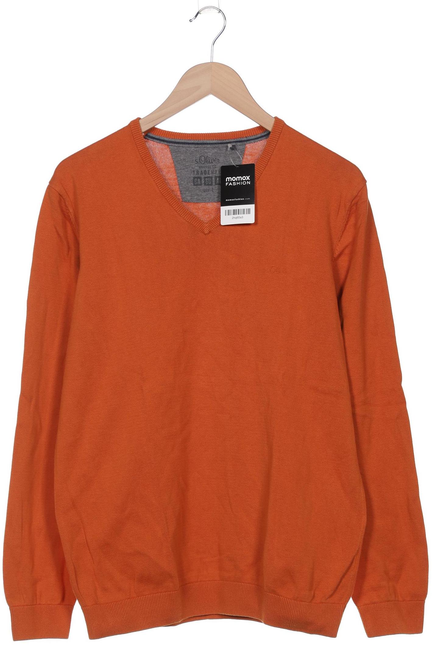 

s.Oliver Herren Pullover, orange, Gr. 52