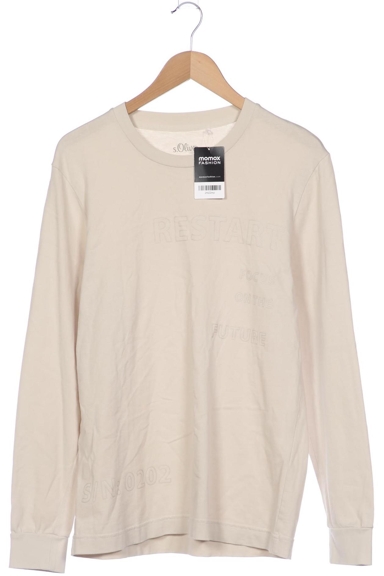 

s.Oliver Herren Langarmshirt, grau, Gr. 52