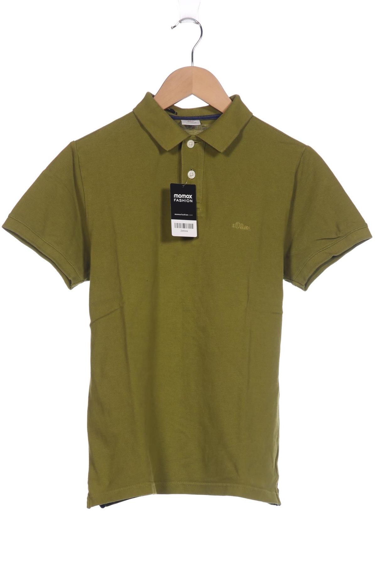 

s.Oliver Herren Poloshirt, grün, Gr. 46