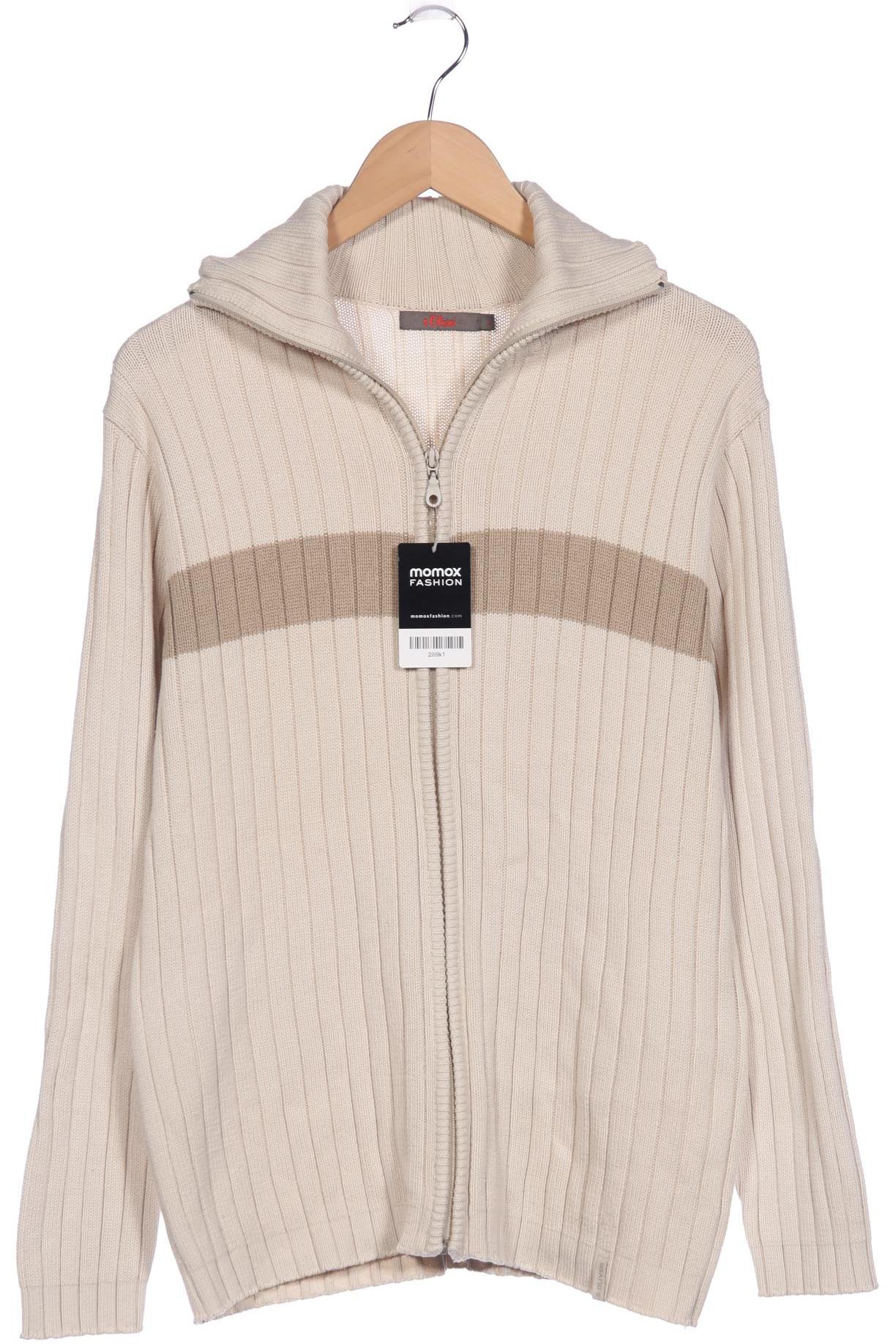 

s.Oliver Herren Strickjacke, cremeweiß, Gr. 52
