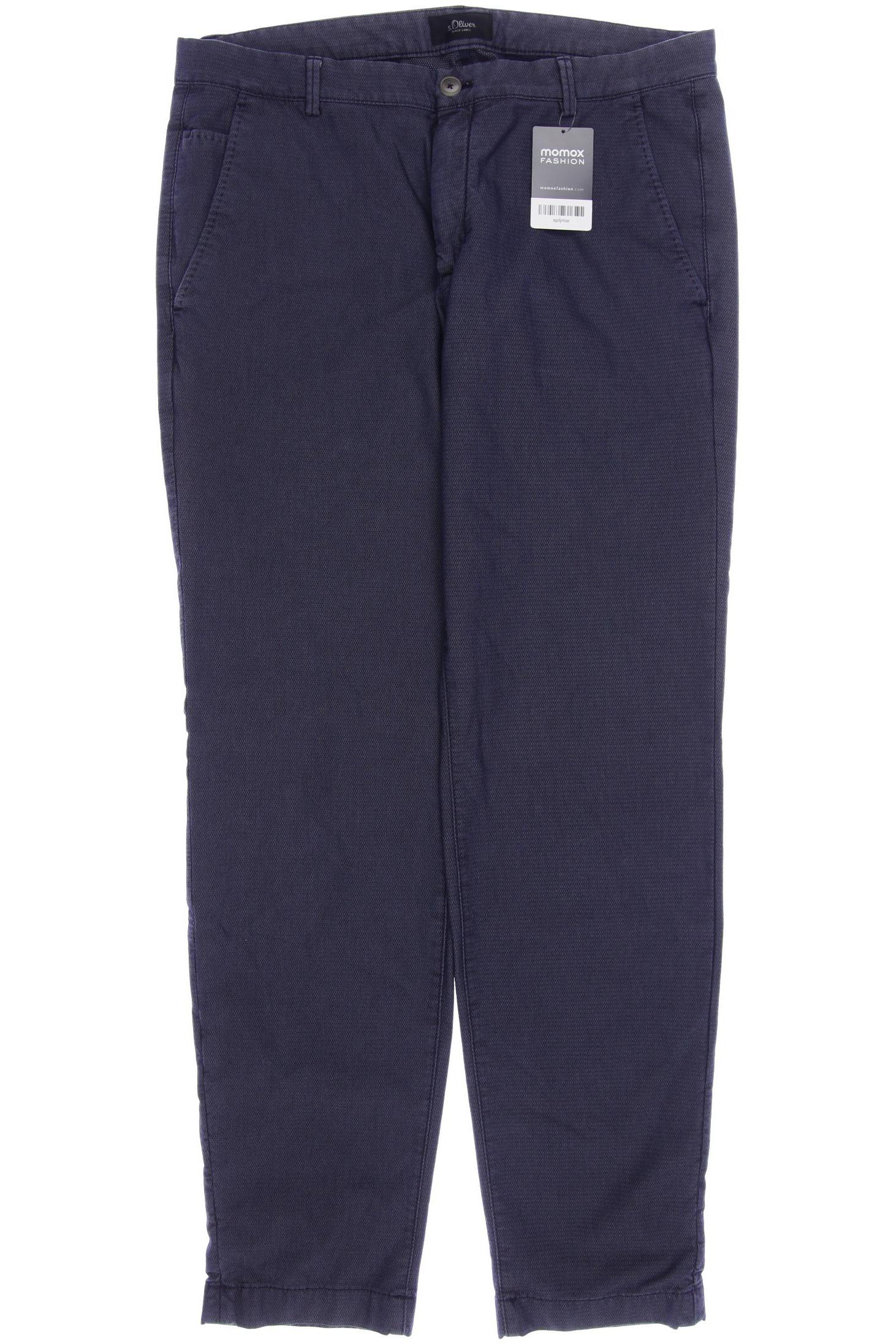 

s.Oliver Herren Stoffhose, marineblau, Gr. 35