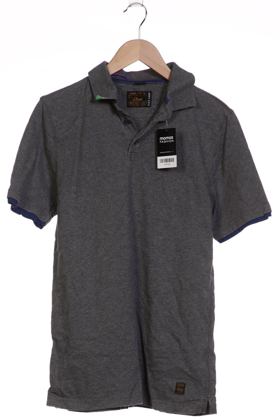 

s.Oliver Herren Poloshirt, grau, Gr. 52
