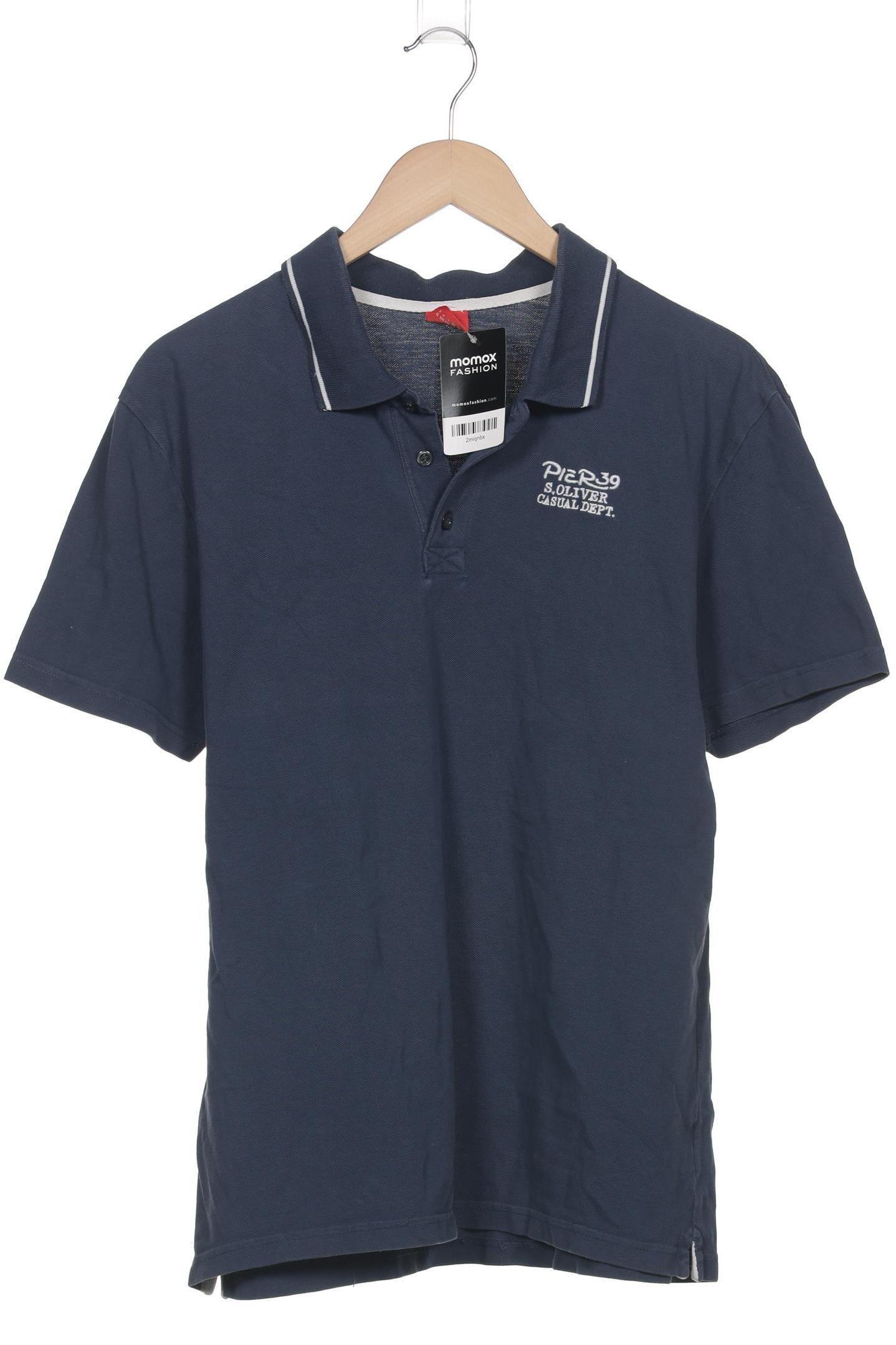 

s.Oliver Herren Poloshirt, marineblau, Gr. 54