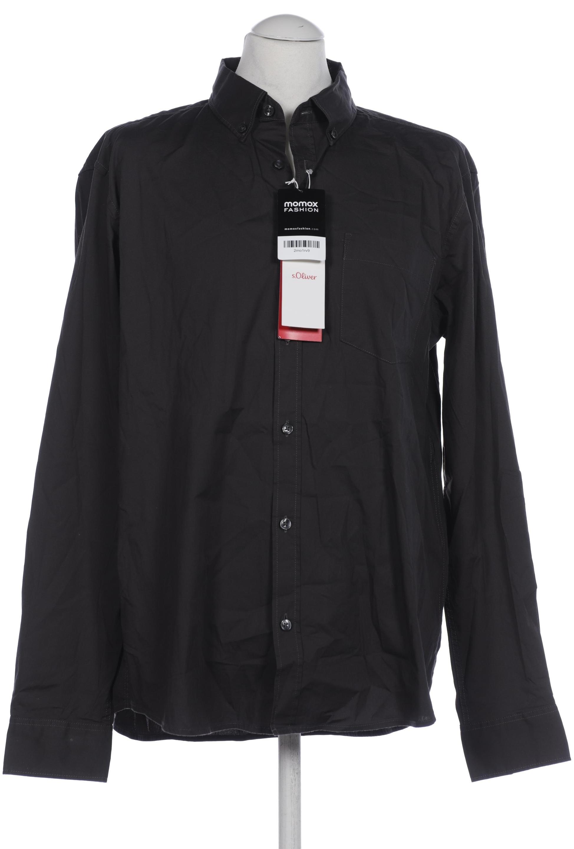 

s.Oliver Herren Hemd, grau, Gr. 52