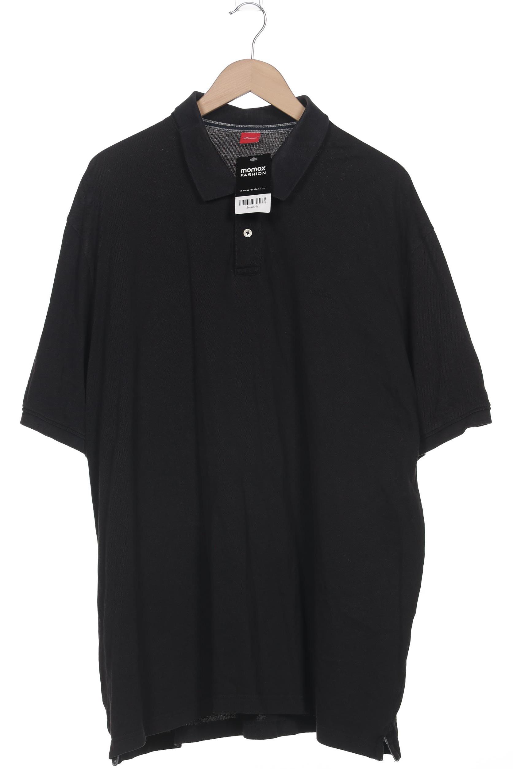 

s.Oliver Herren Poloshirt, schwarz, Gr. 60