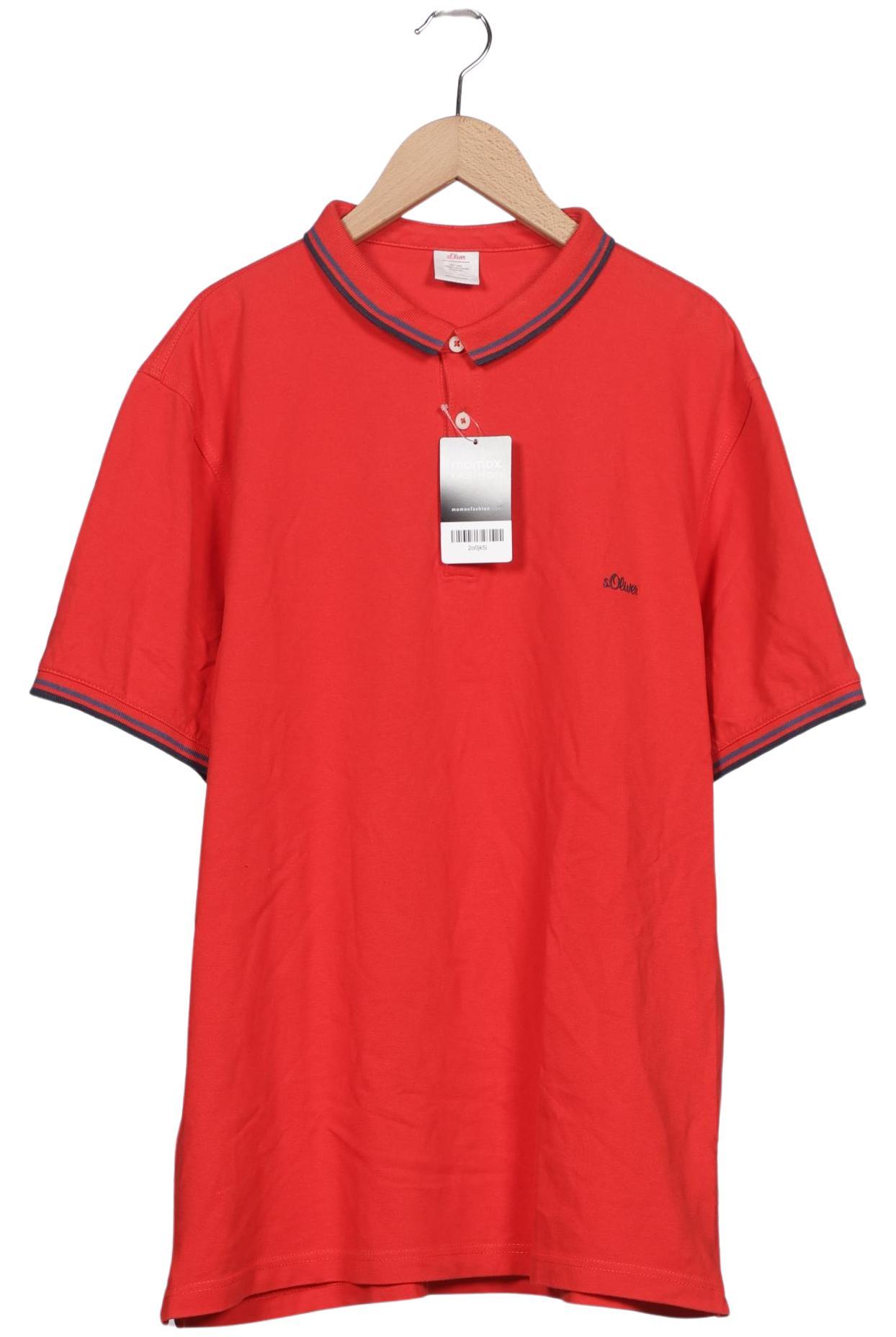 

s.Oliver Herren Poloshirt, rot, Gr. 56