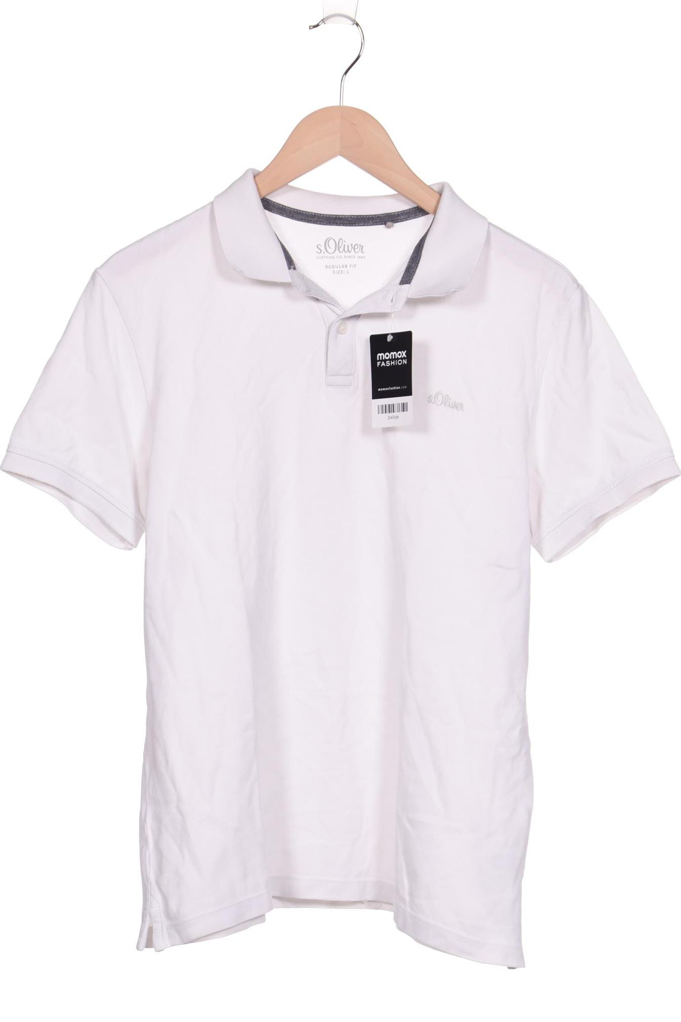 

s.Oliver Herren Poloshirt, weiß