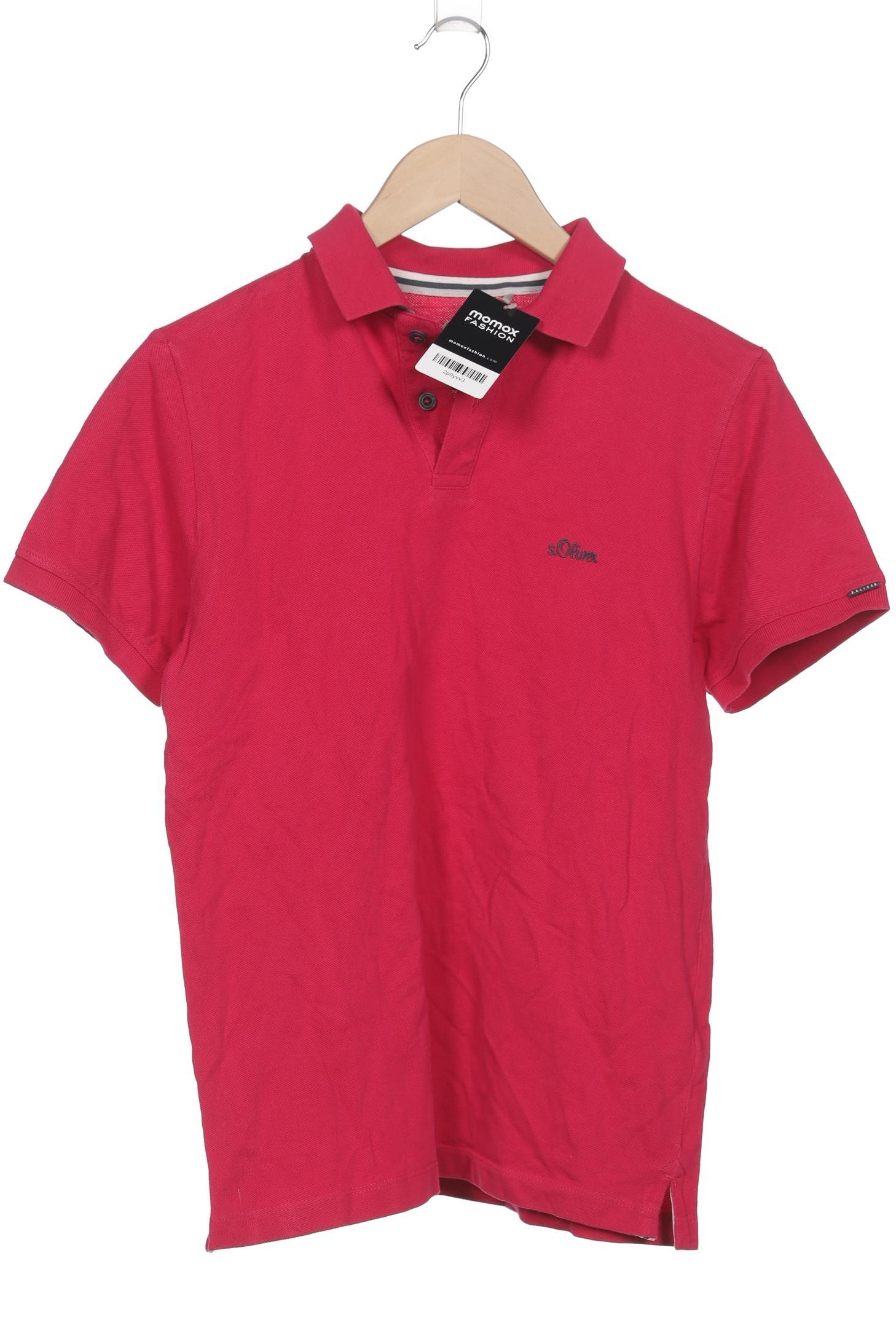 

s.Oliver Herren Poloshirt, pink, Gr. 46