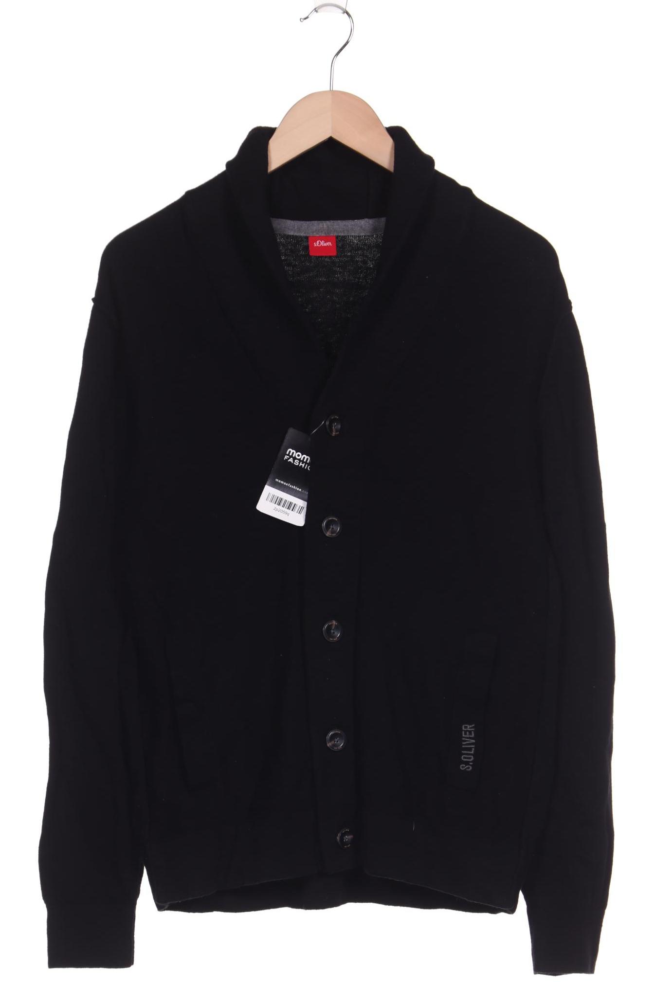 

s.Oliver Herren Strickjacke, schwarz