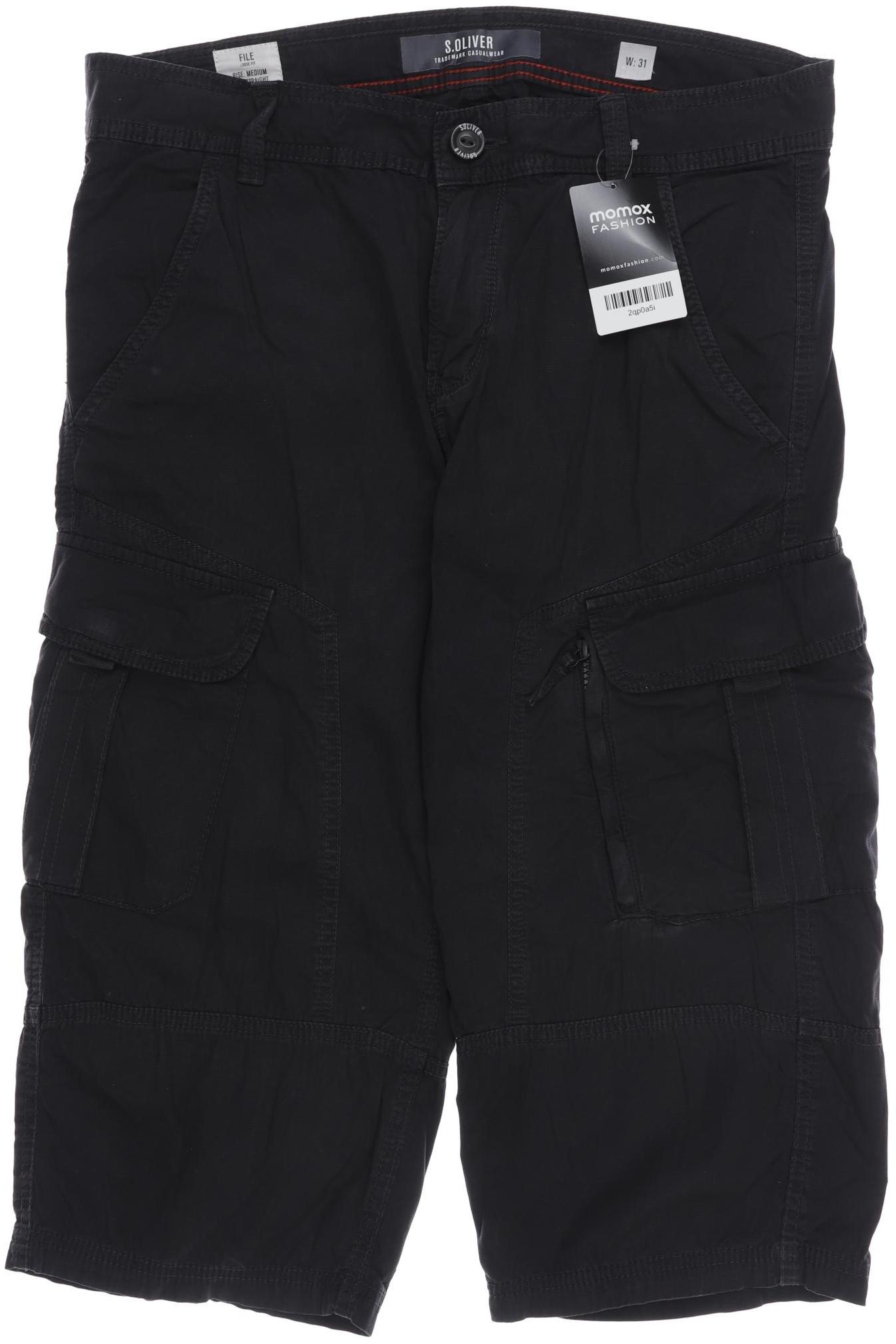 

s.Oliver Herren Shorts, schwarz, Gr. 48