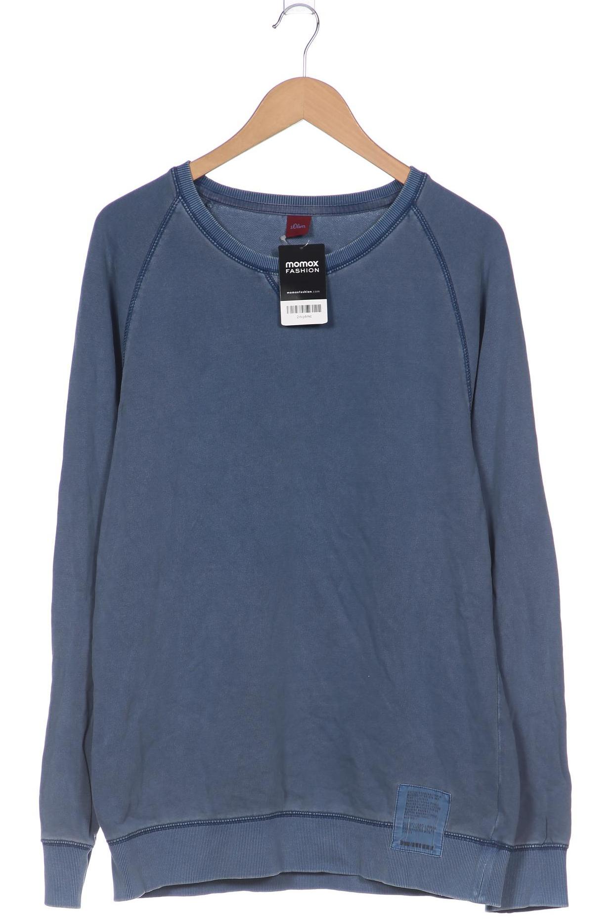 

s.Oliver Herren Sweatshirt, blau, Gr. 52