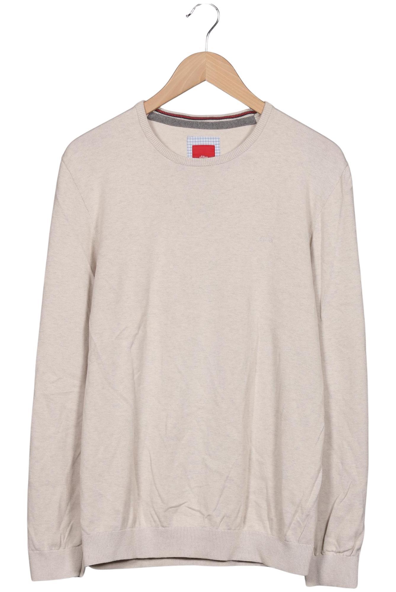 

s.Oliver Herren Pullover, beige, Gr. 52
