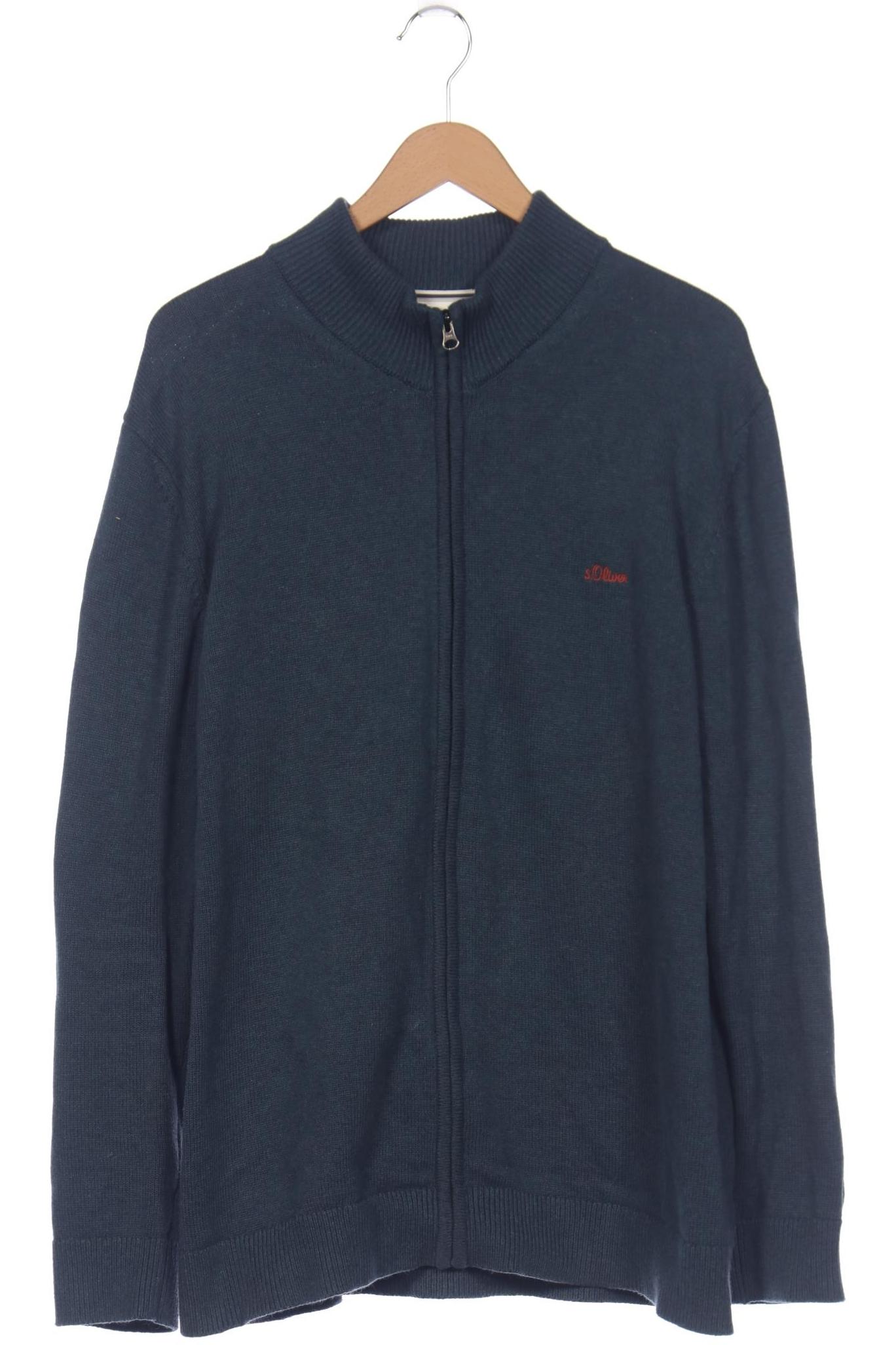 Thumbnail - s.Oliver Herren Strickjacke, blau, Gr. 58