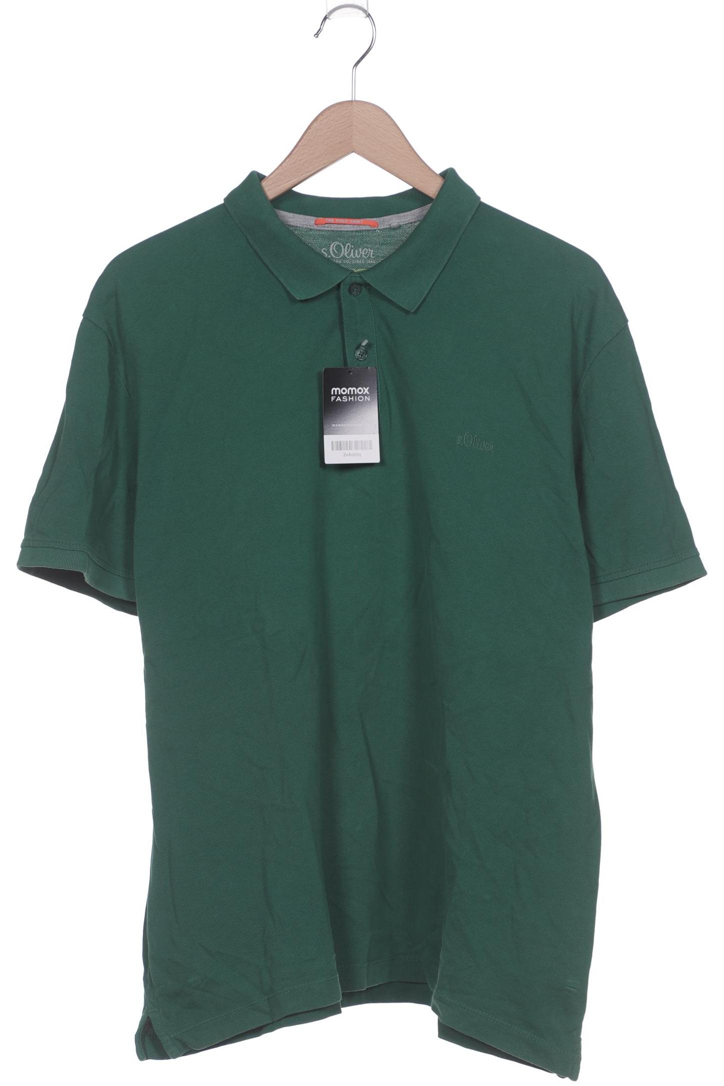 

s.Oliver Herren Poloshirt, grün, Gr. 56