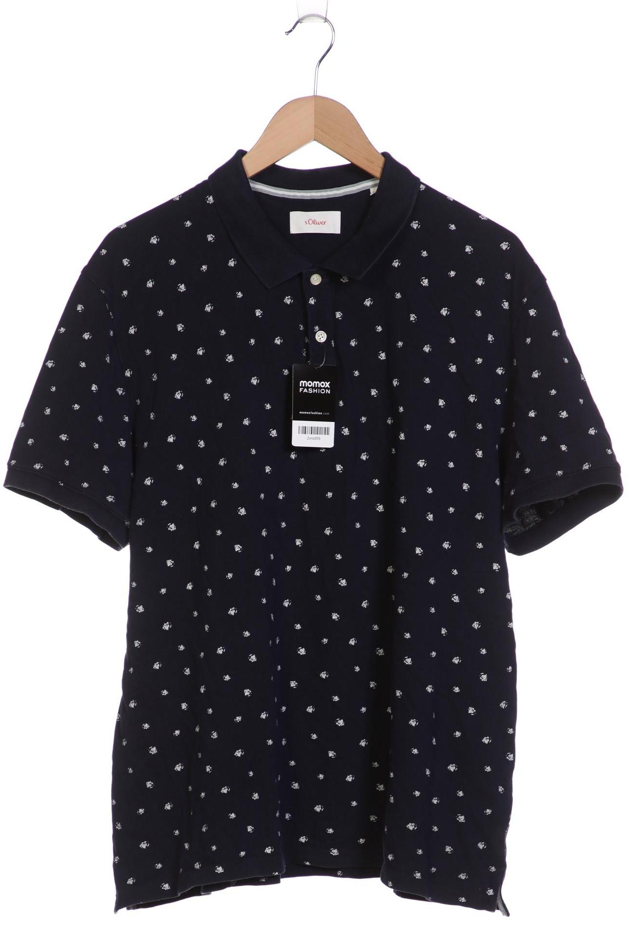 

s.Oliver Herren Poloshirt, marineblau, Gr. 56