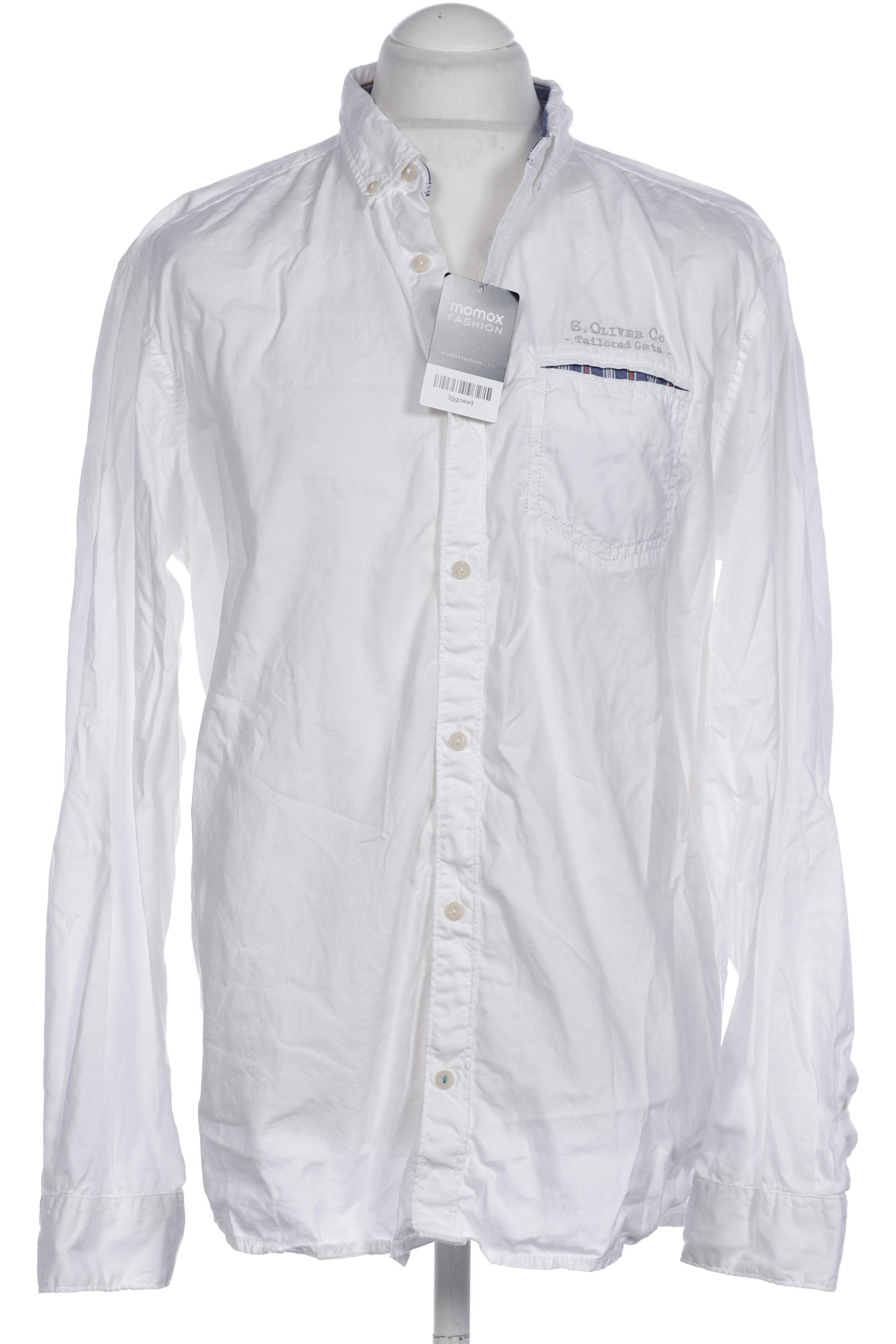 

s.Oliver Herren Hemd, weiß, Gr. 54