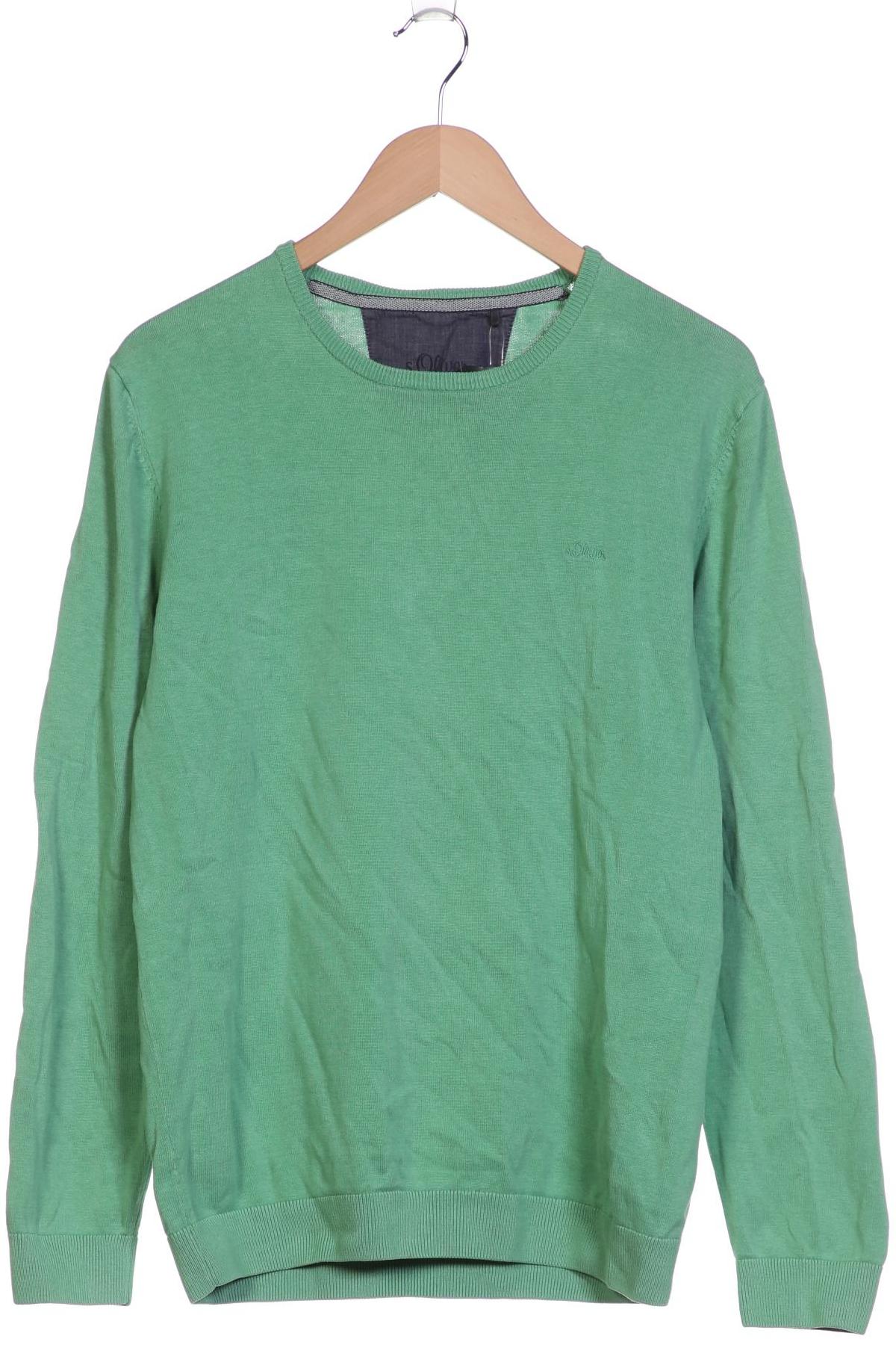 

s.Oliver Herren Pullover, grün, Gr. 52