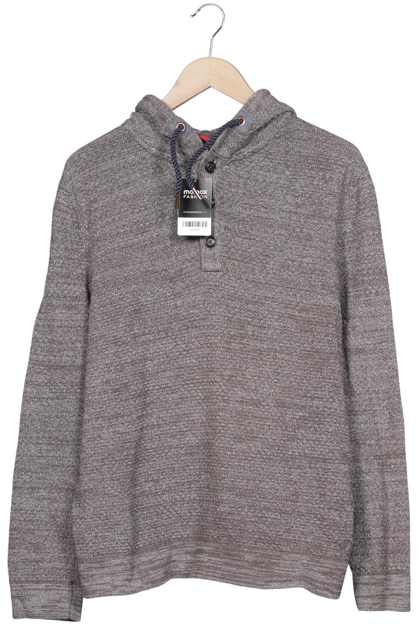 

s.Oliver Herren Kapuzenpullover, grau, Gr. 56