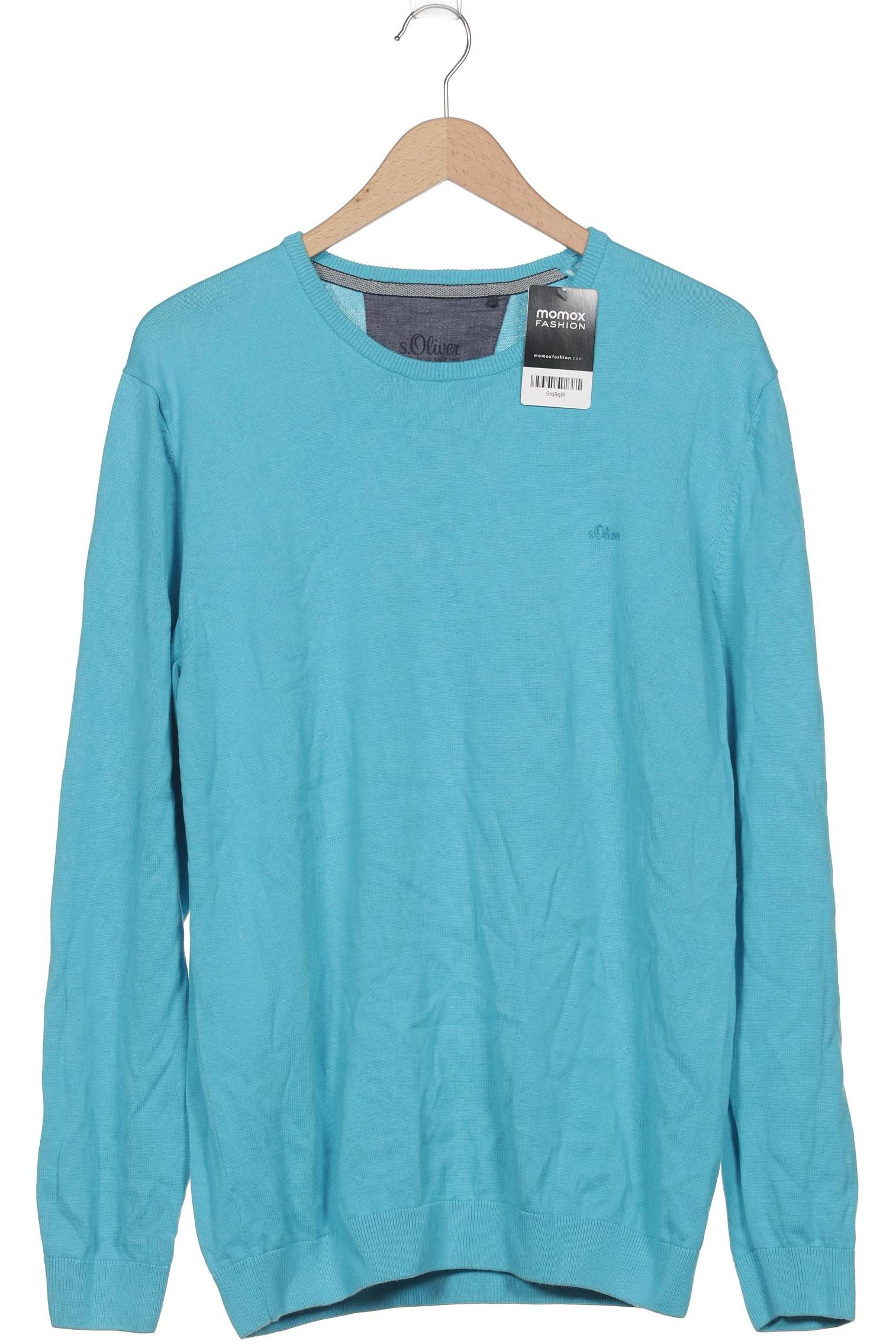 

s.Oliver Herren Pullover, blau, Gr. 54