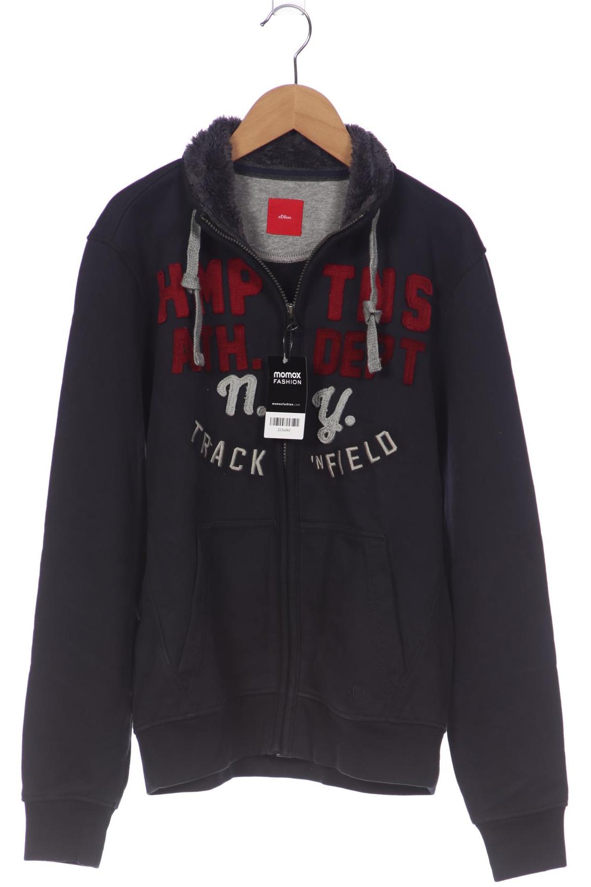 

s.Oliver Herren Sweatshirt, marineblau, Gr. 46
