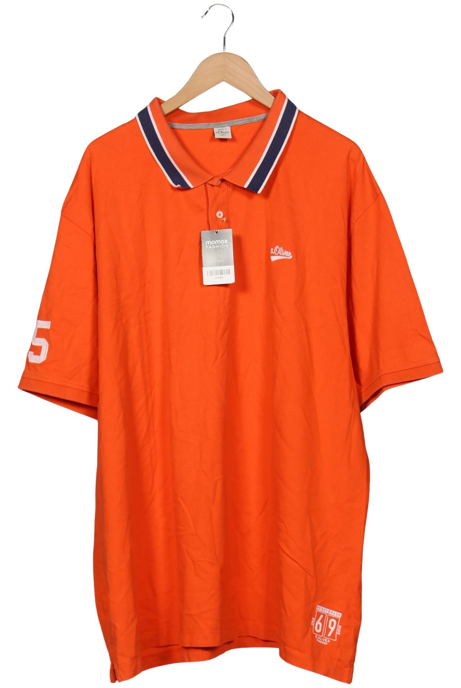 

s.Oliver Herren Poloshirt, orange, Gr. 62