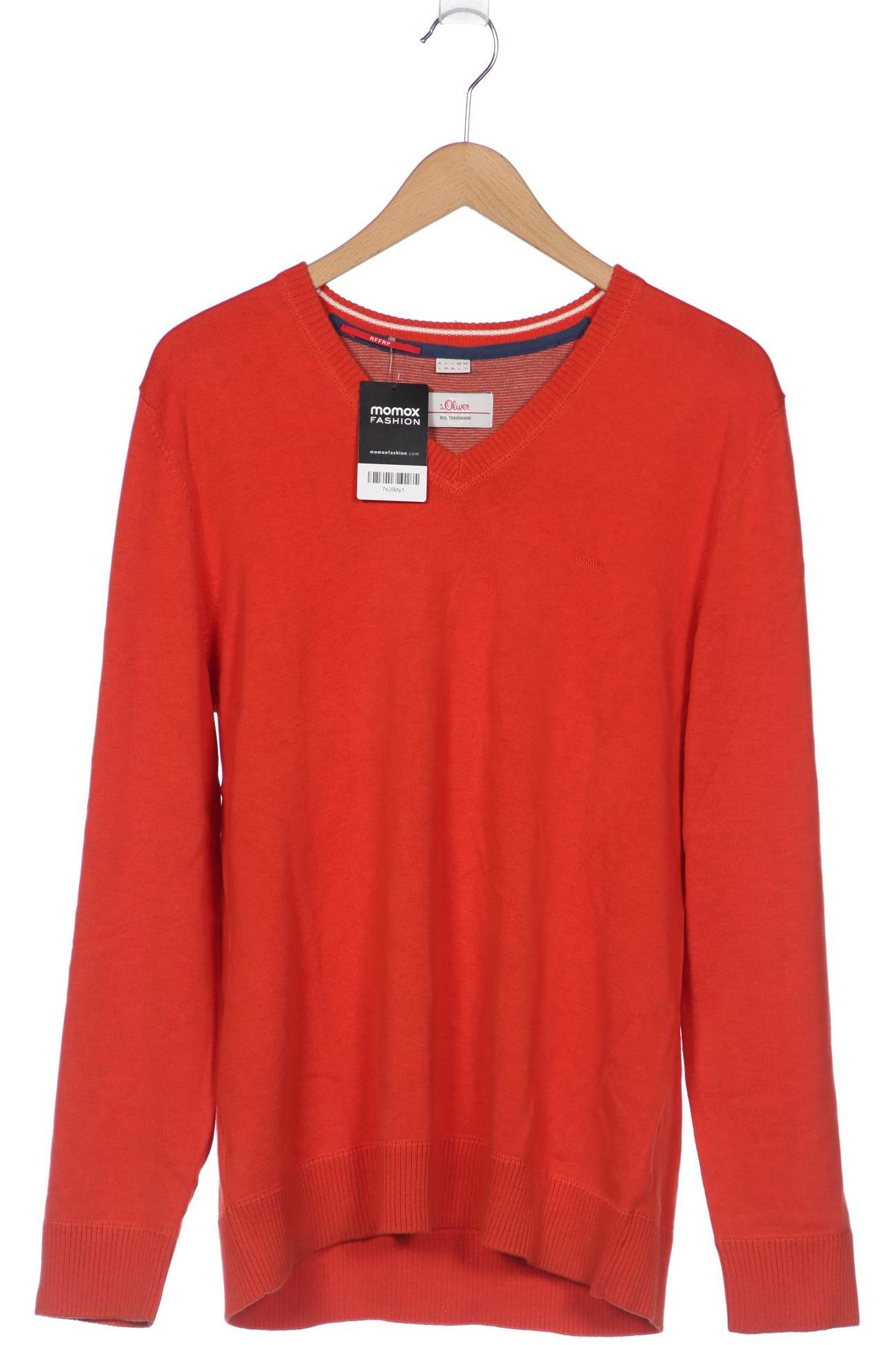 

s.Oliver Herren Pullover, orange, Gr. 52