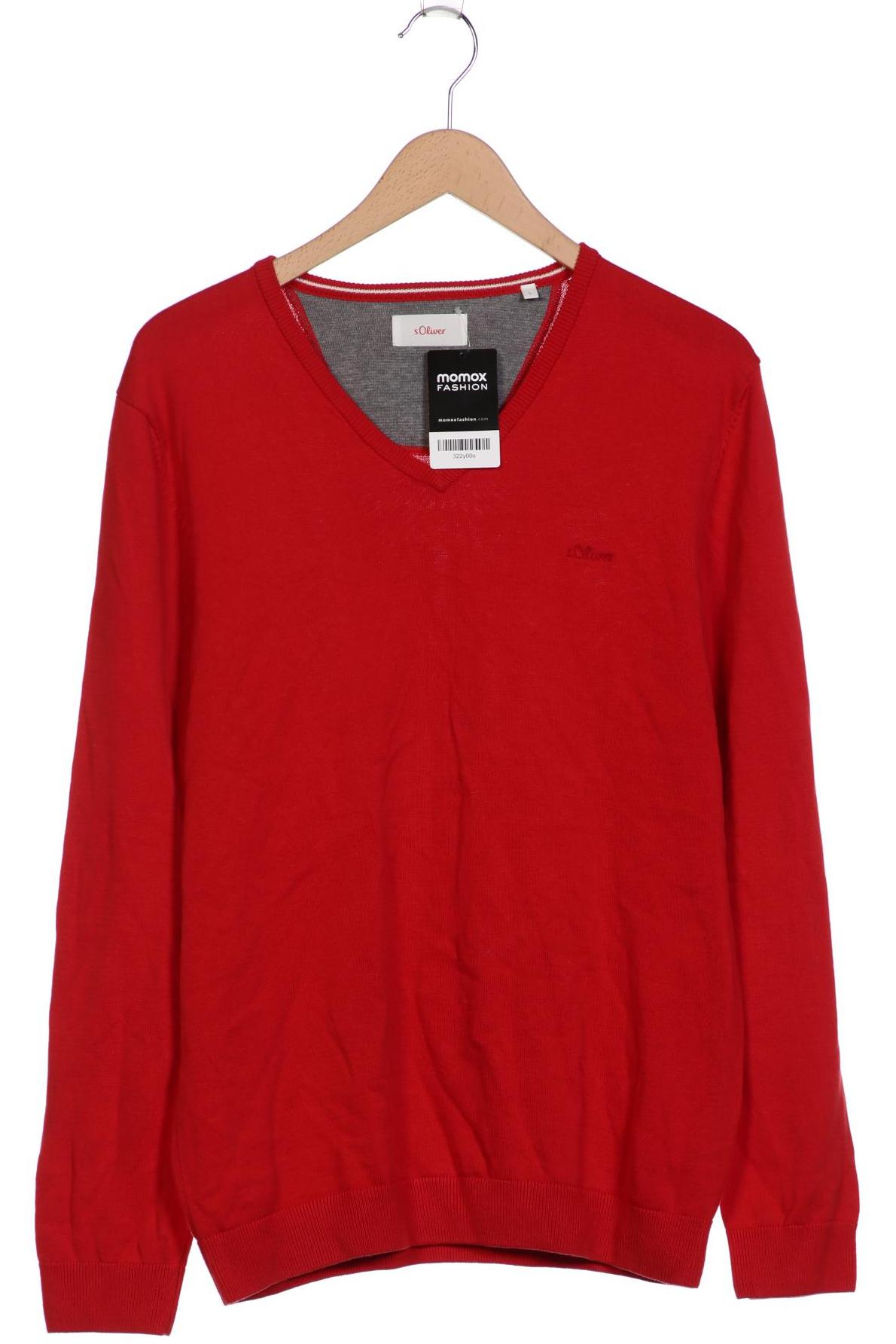 

s.Oliver Herren Pullover, rot, Gr. 52