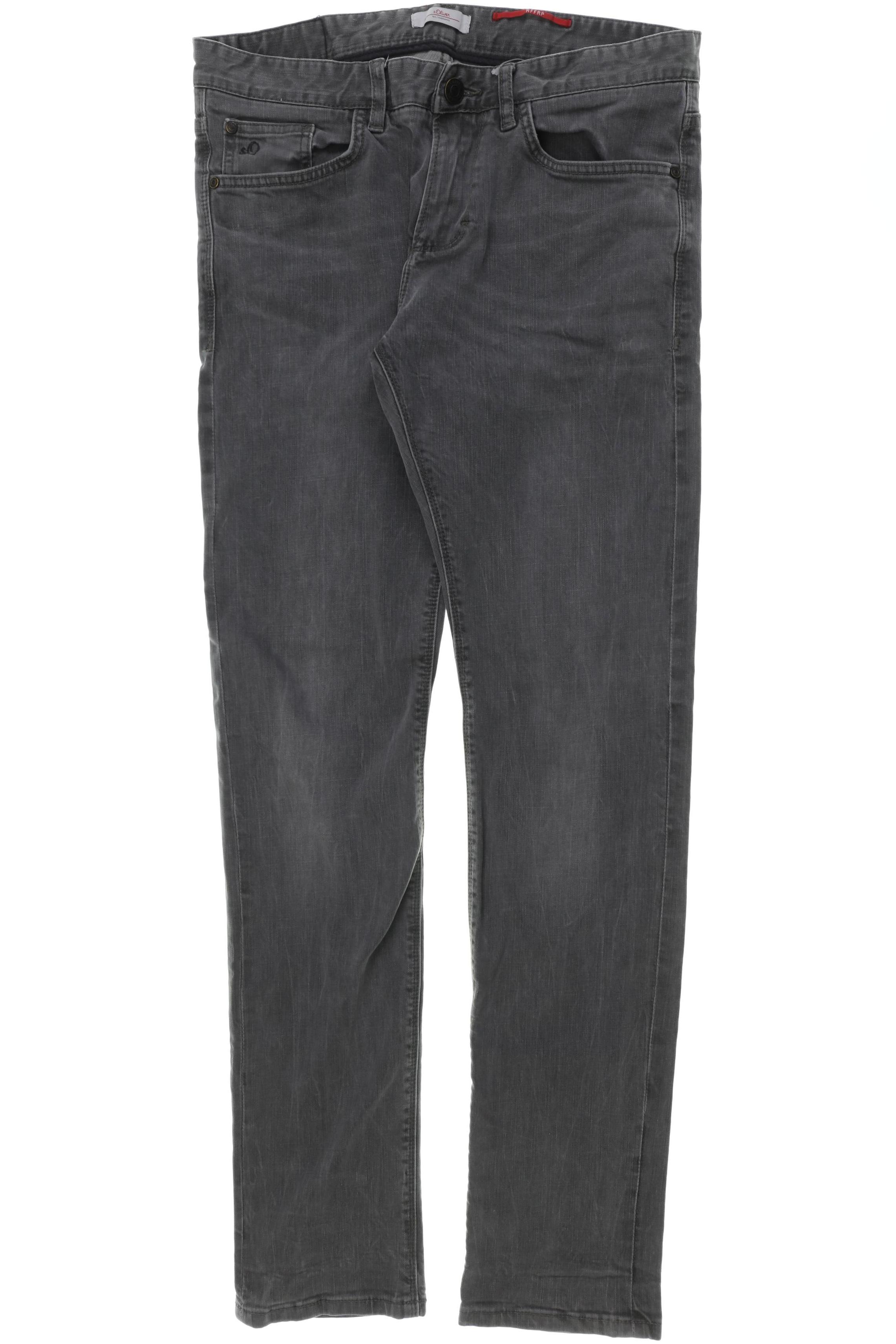 

s.Oliver Herren Jeans, grau, Gr. 33