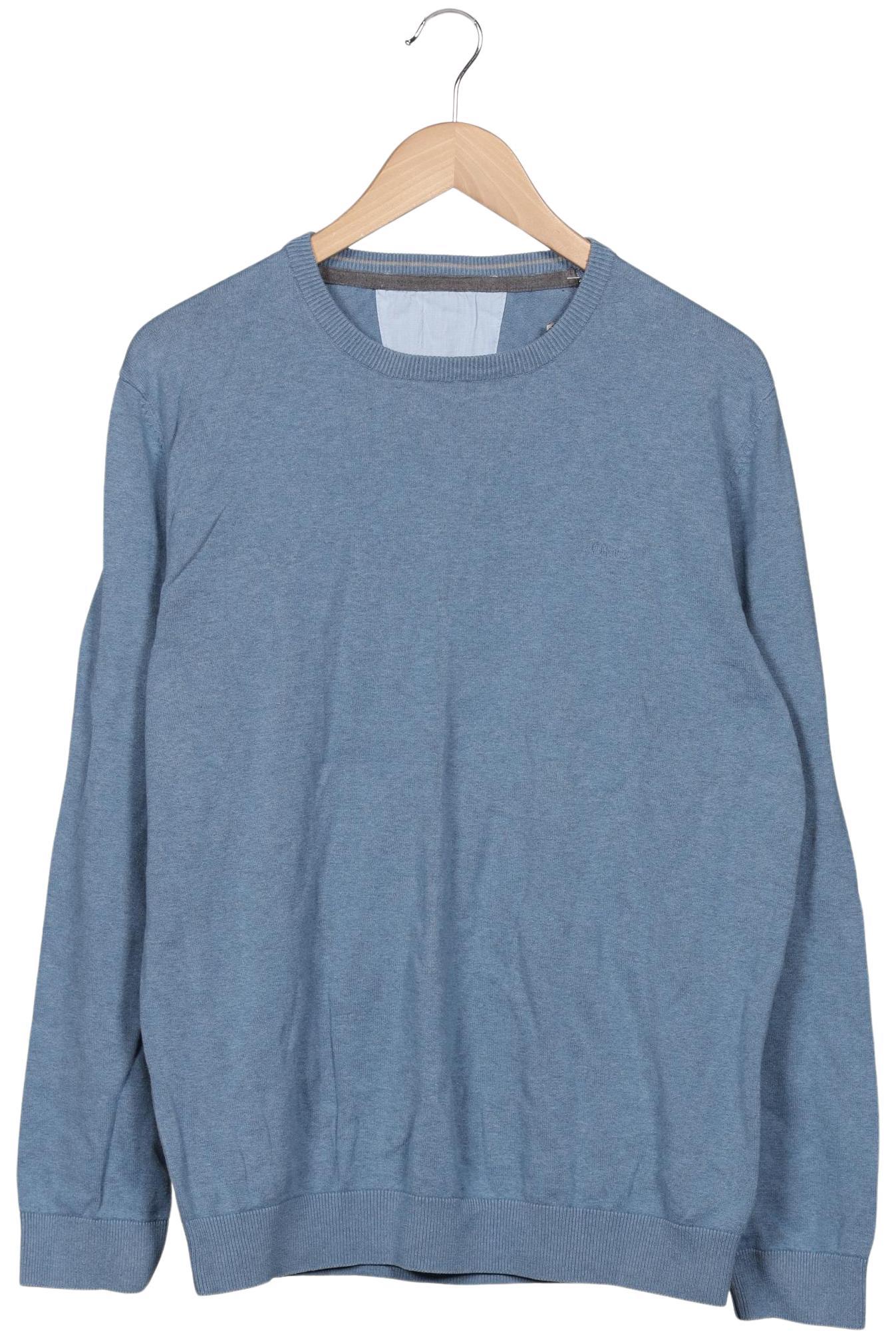 

s.Oliver Herren Pullover, blau, Gr. 52