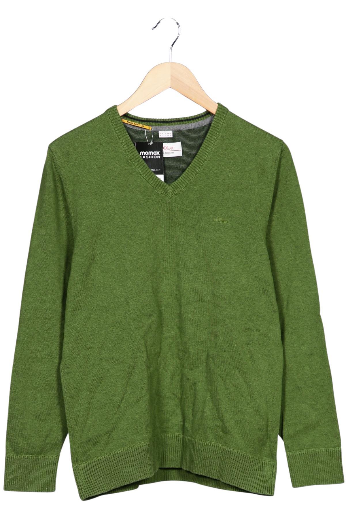 

s.Oliver Herren Pullover, grün, Gr. 48
