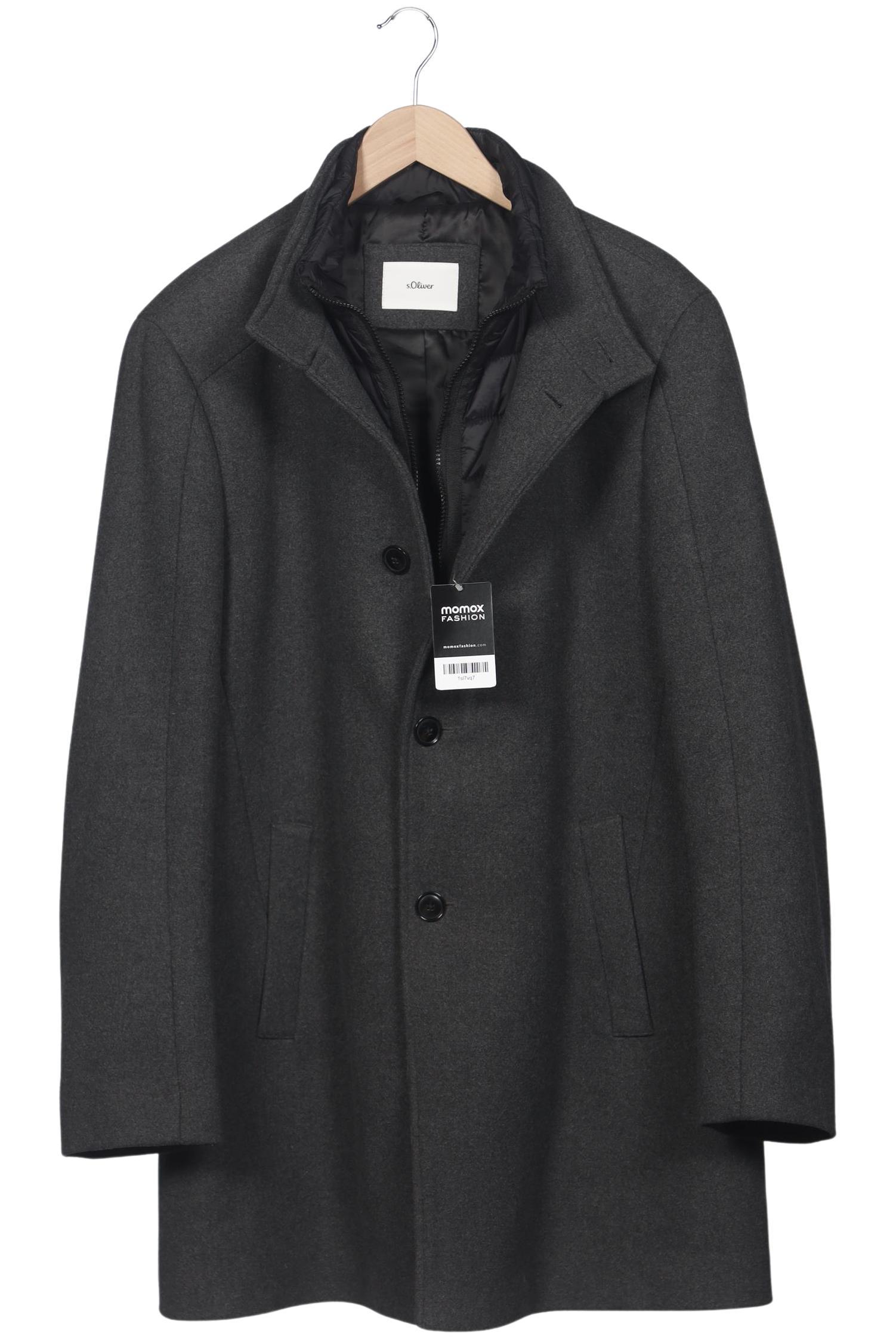 

s.Oliver Herren Mantel, grau, Gr. 54