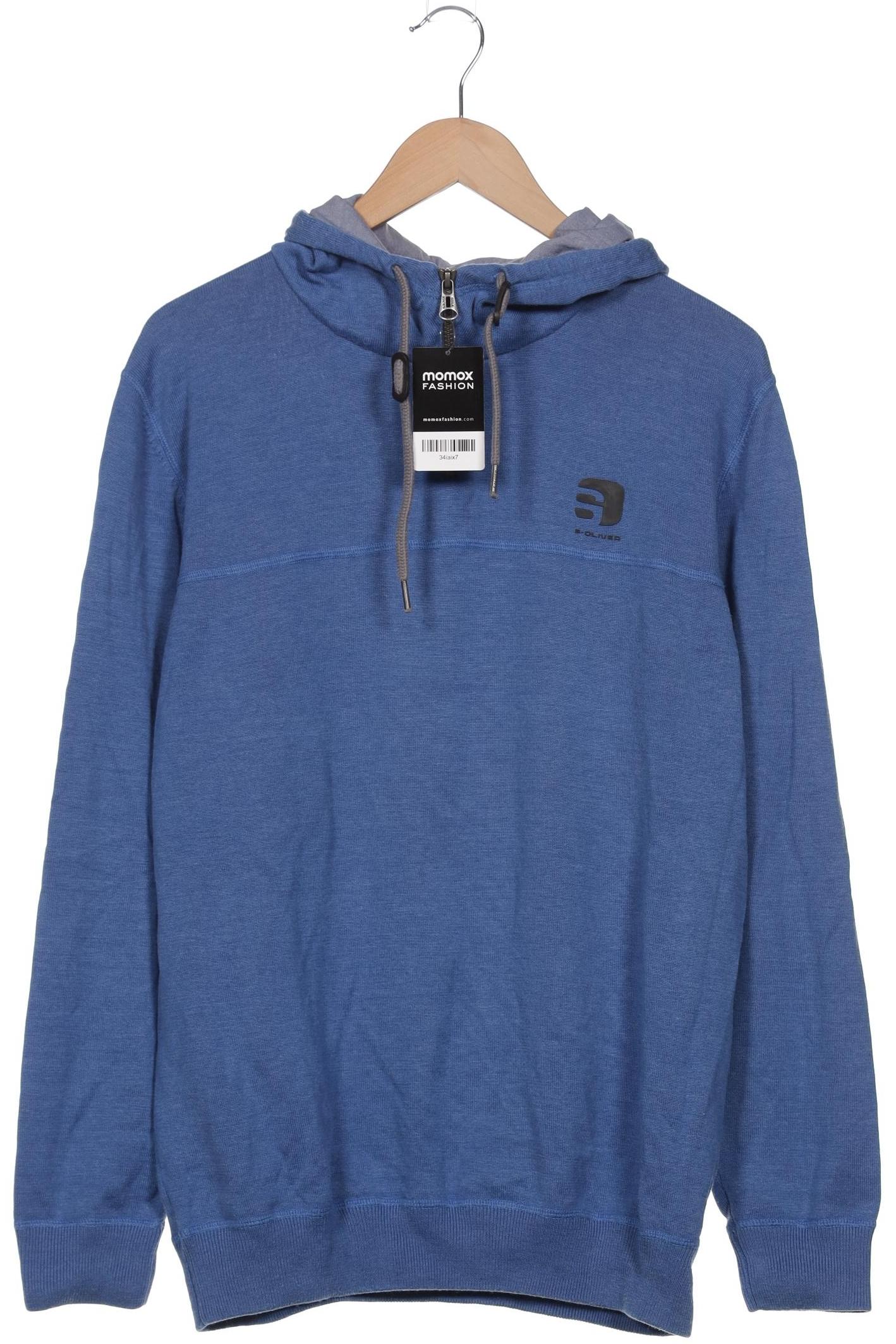

s.Oliver Herren Kapuzenpullover, blau, Gr. 54