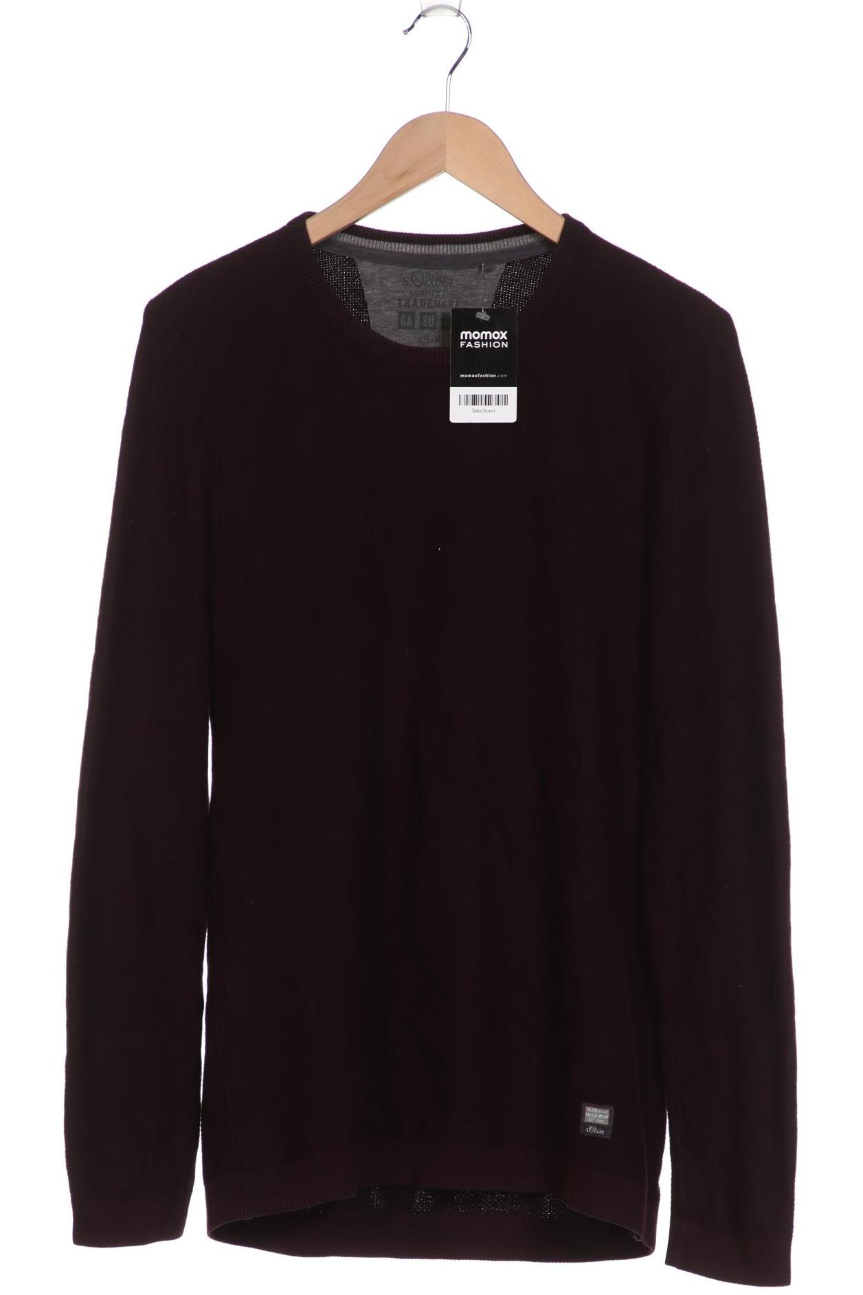 

s.Oliver Herren Pullover, bordeaux, Gr. 48